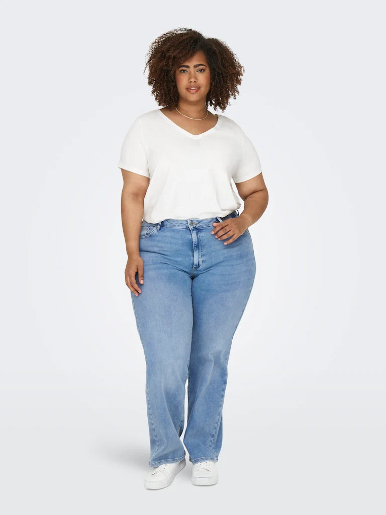 CARWILLY HW WIDE JEANS - 2 længder - Noos - Image 3