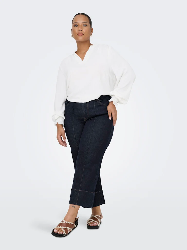 CARWILLY - Vidde Jeans med Front-søm - Image 4
