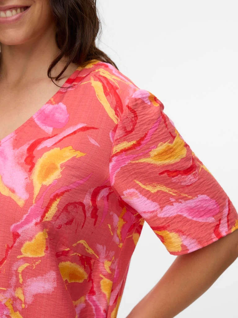 VmcCille Christa - Bluse med V-hals - Image 4