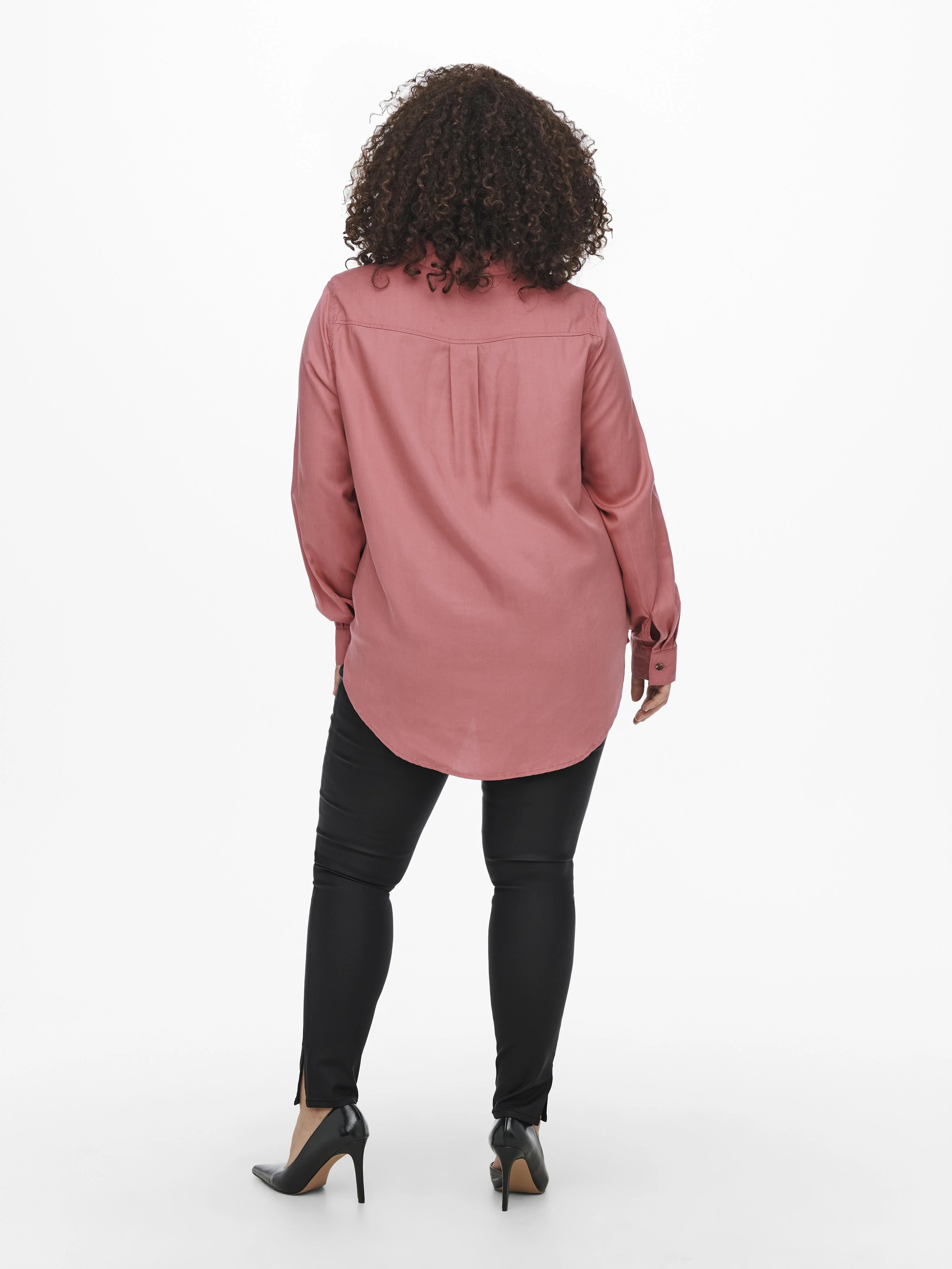 Coated leggins med slids fra Carmakoma - Image 2