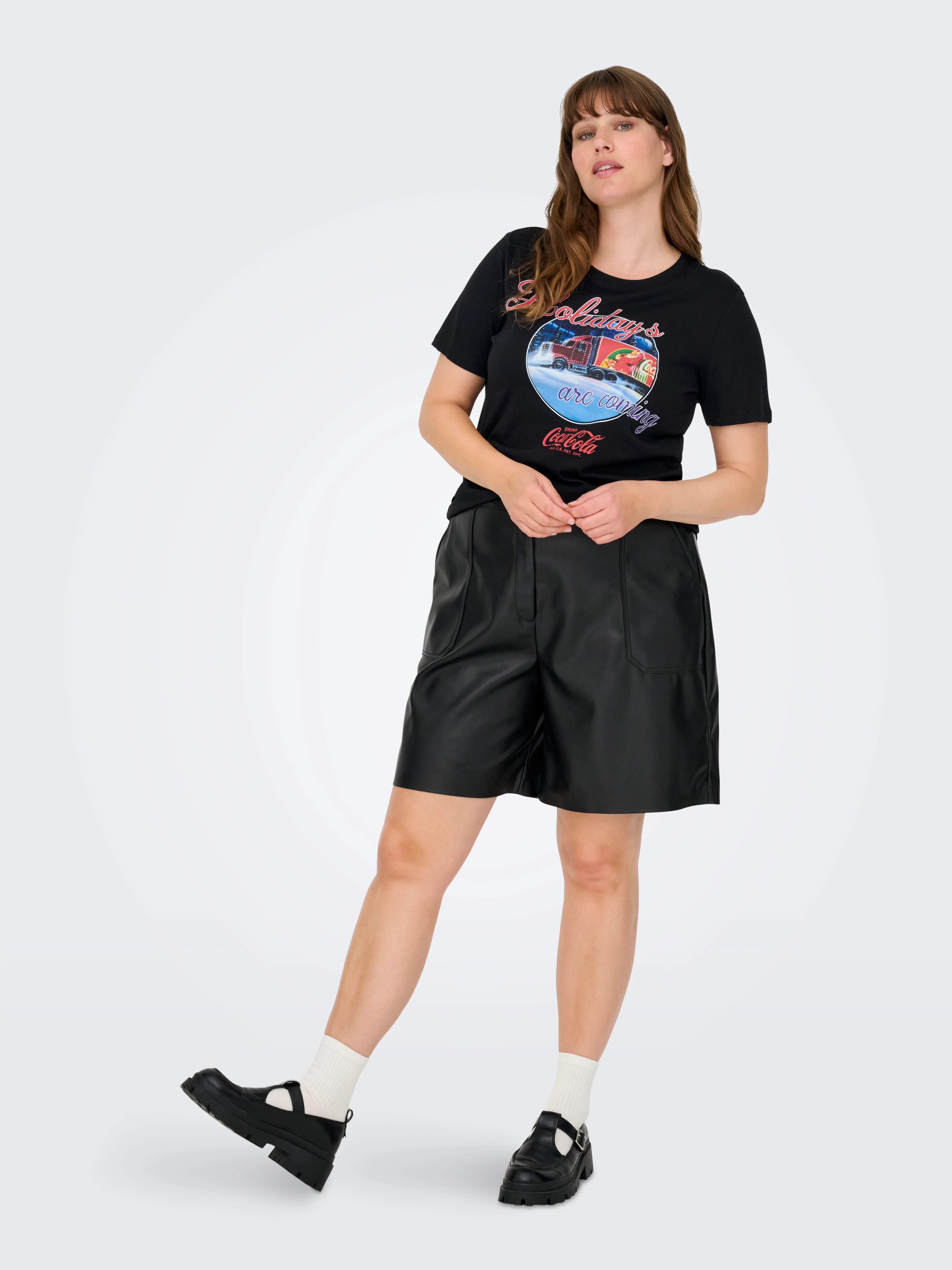 CarCoca Cola - Sort Jule T-Shirt - Image 2
