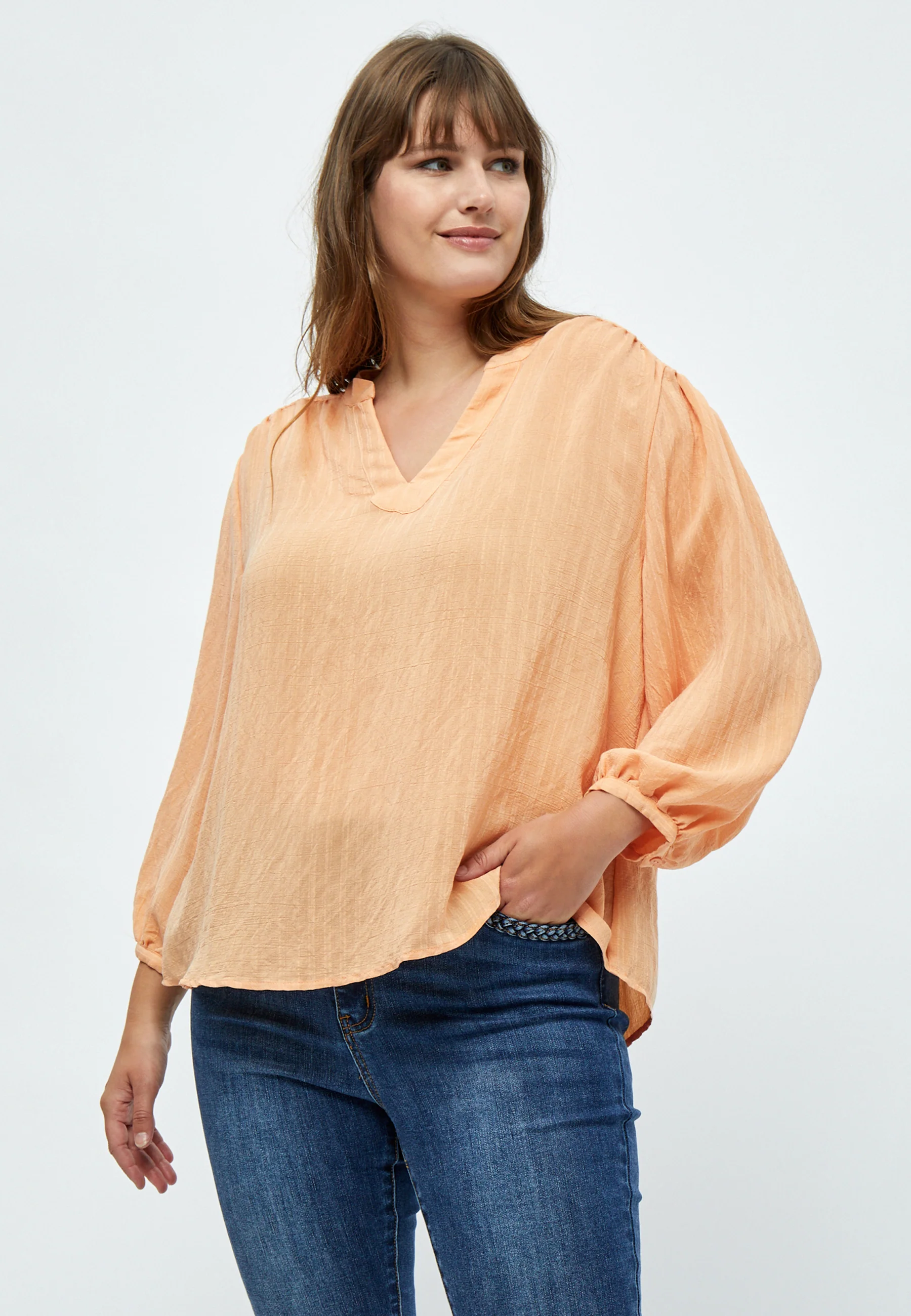 PeEmma - Bluse med 3/4 Ærmer - Image 3