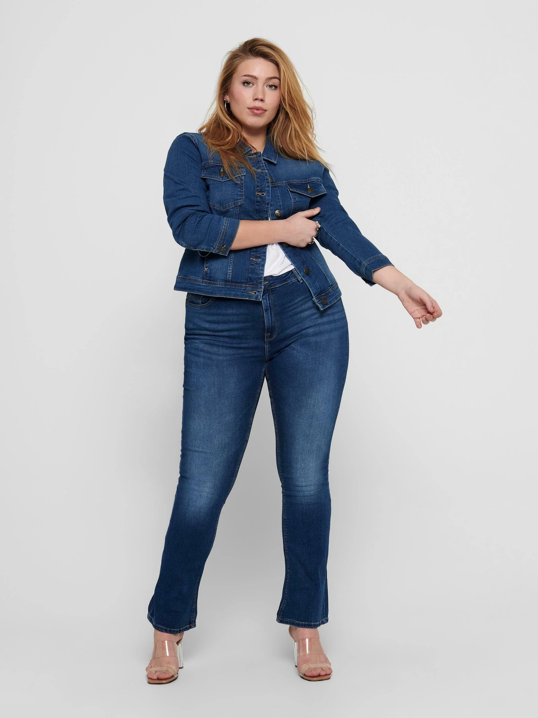 Carwespa denim jakke fra Carmakoma - Noos - Image 3