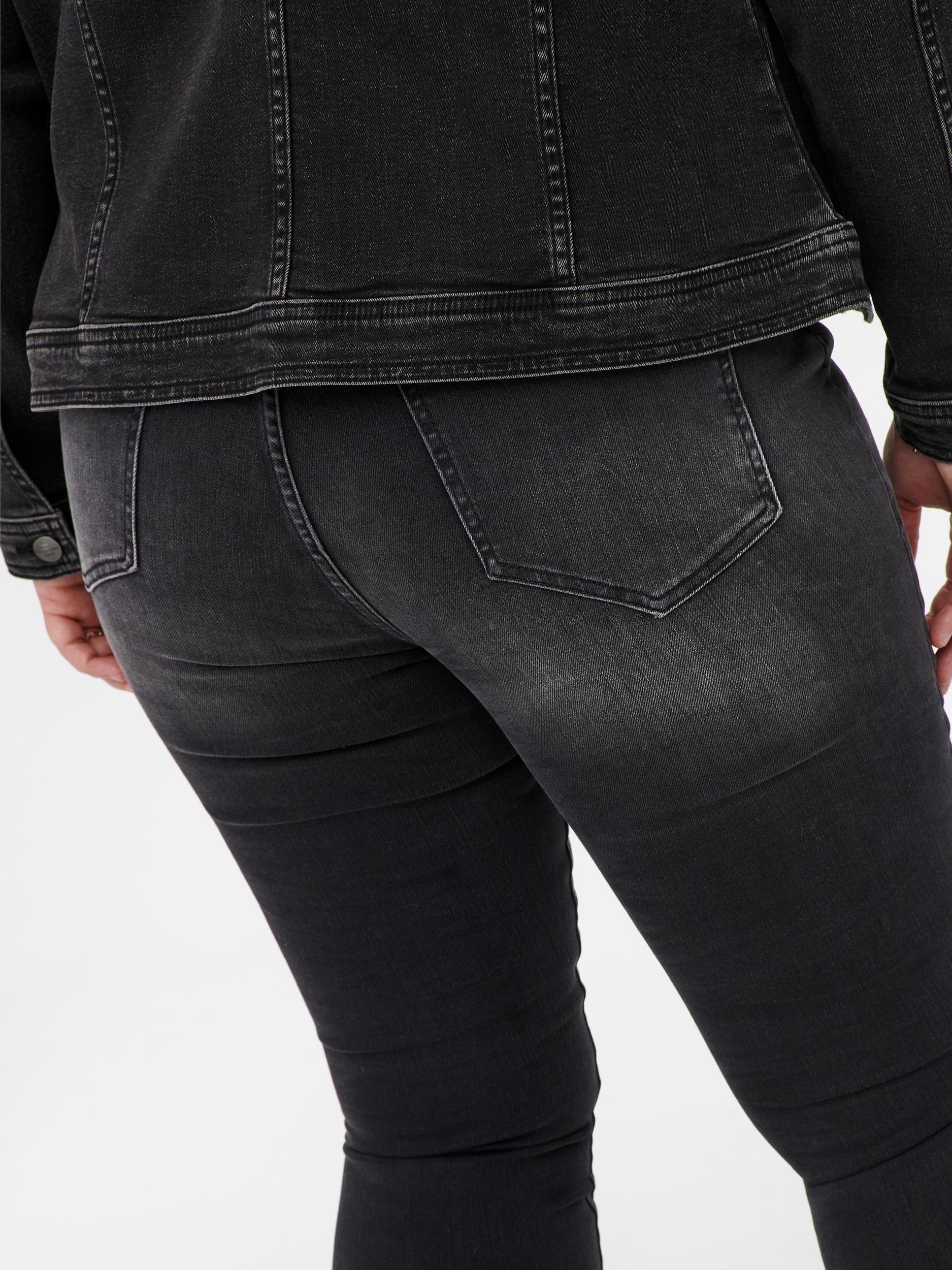 Forvaskede jeans med høj talje fra Carmakoma - Image 5