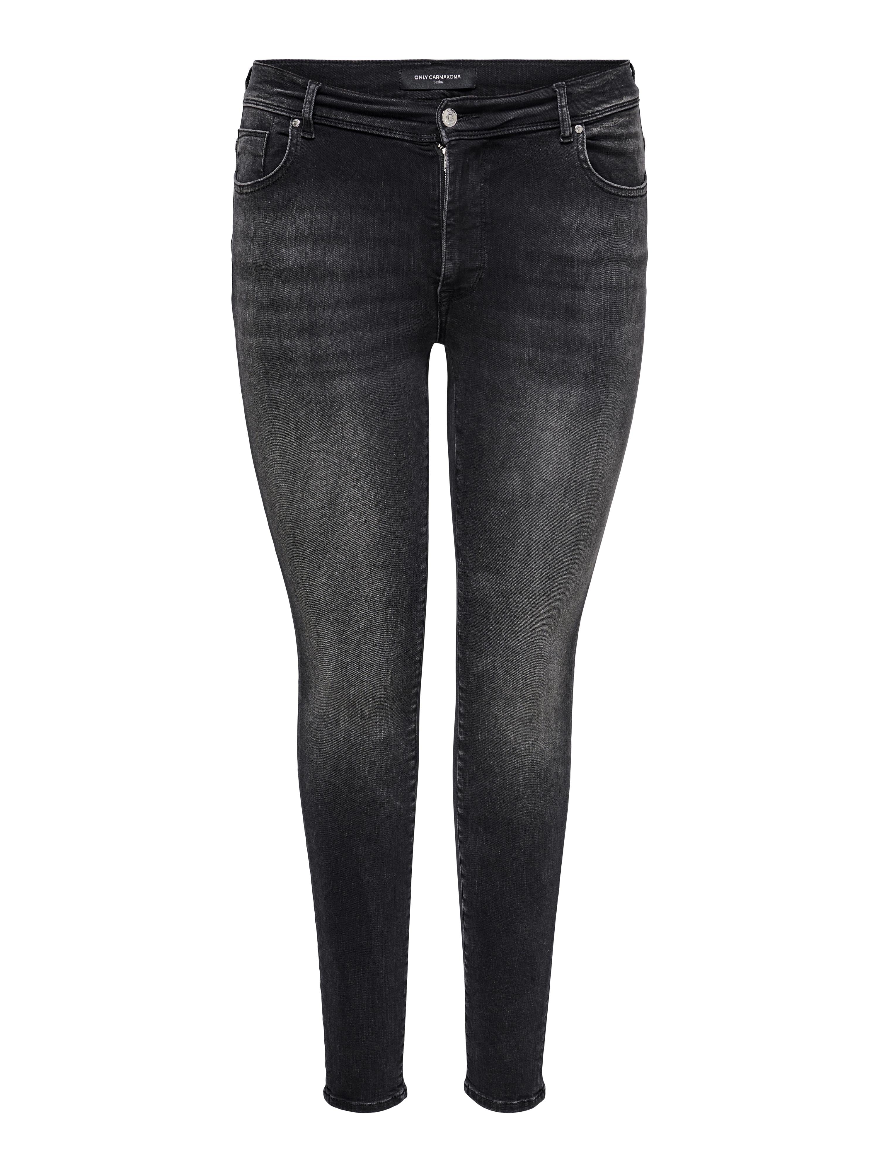 Forvaskede jeans med høj talje fra Carmakoma - Image 6
