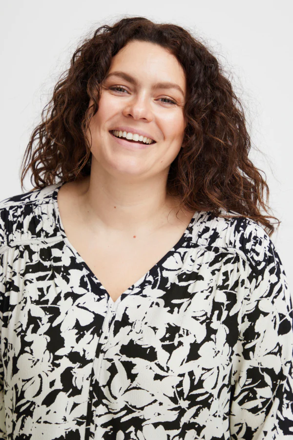 FPCINA - V-HALS BLUSE - Image 3