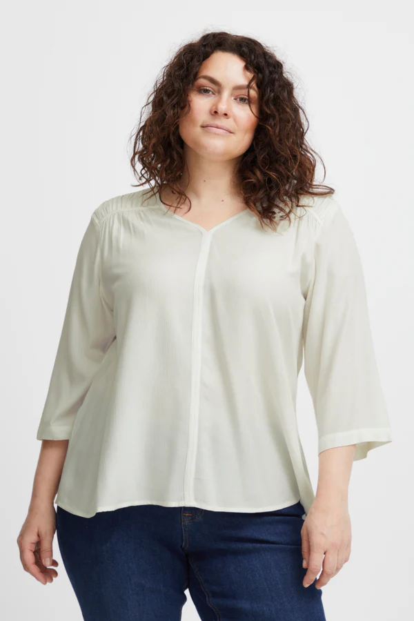 FPCINA - V-HALS BLUSE - Image 6