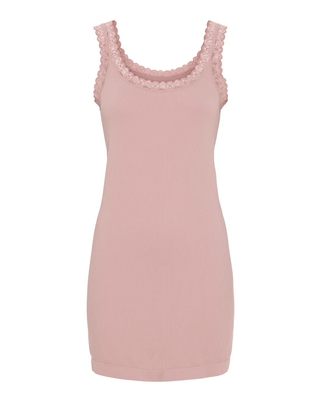 TsFrida - Rib Top med Blondekant - Image 11