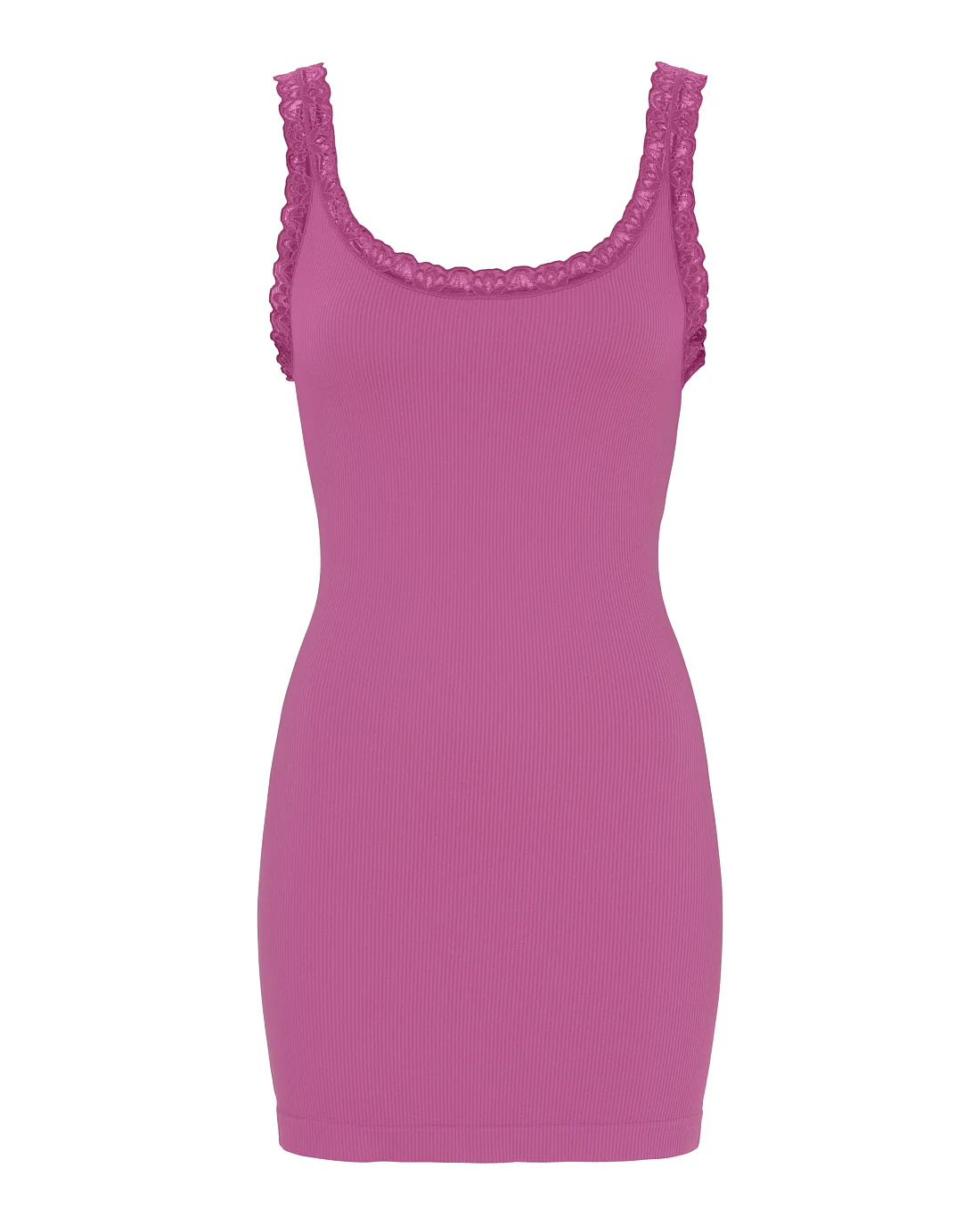 TsFrida - Rib Top med Blondekant - Image 13