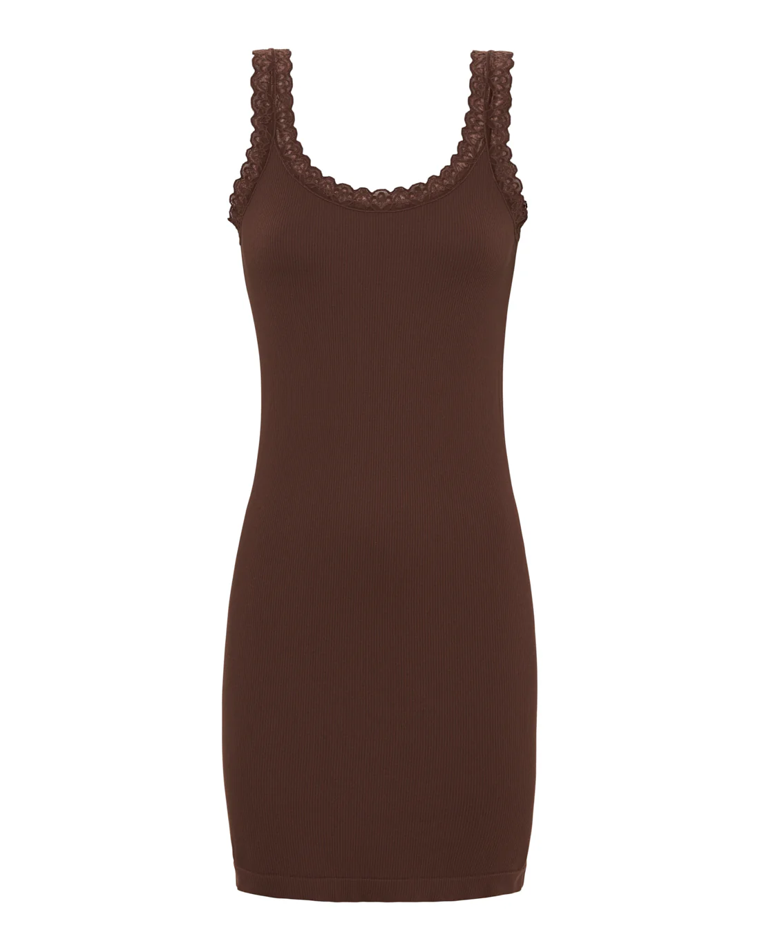 TsFrida - Rib Top med Blondekant - Image 17