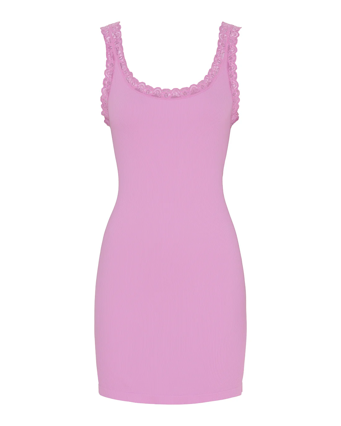 TsFrida - Rib Top med Blondekant - Image 3