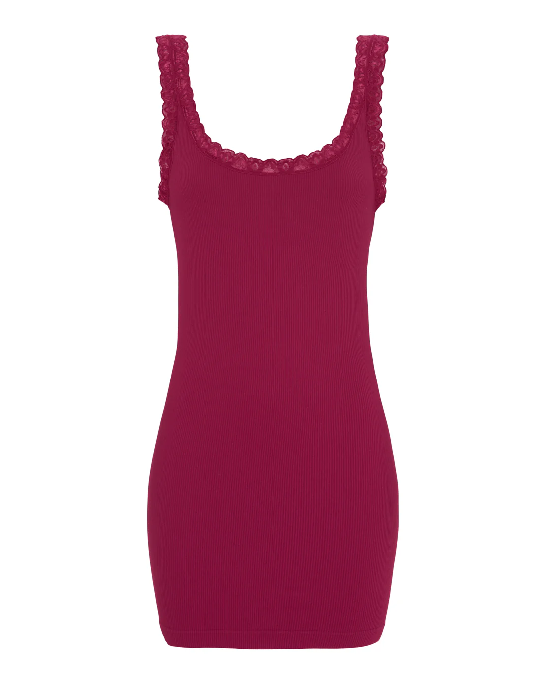 TsFrida - Rib Top med Blondekant - Image 33