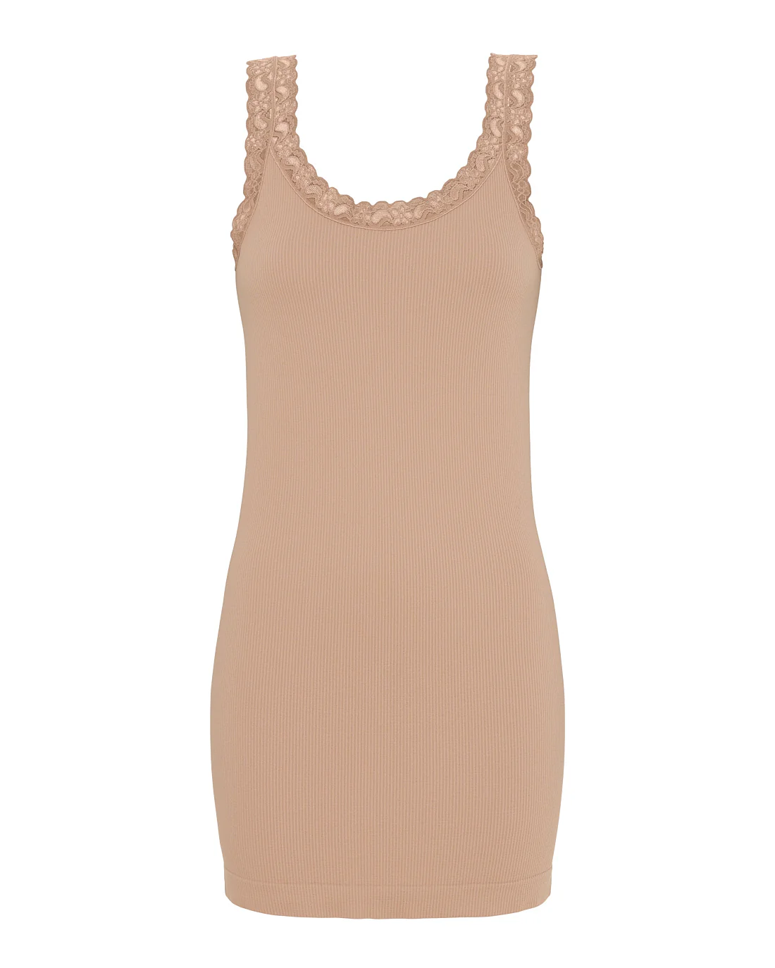 TsFrida - Rib Top med Blondekant - Image 37