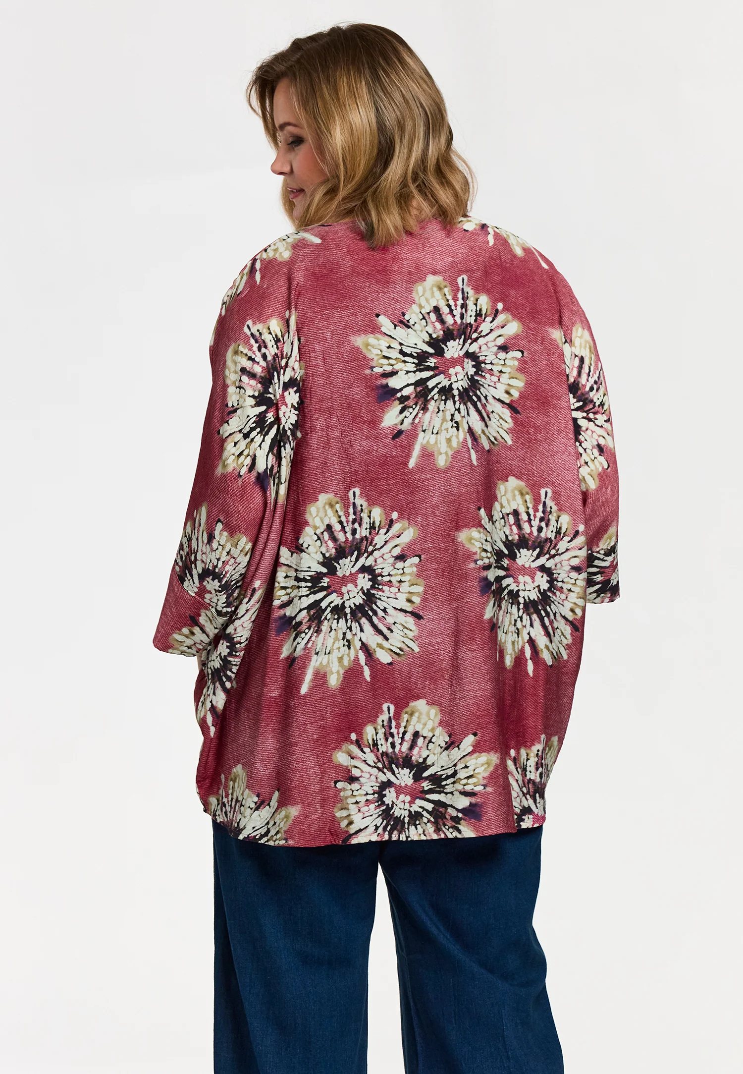 GoElissa - Pink Oversize Bluse - Image 4