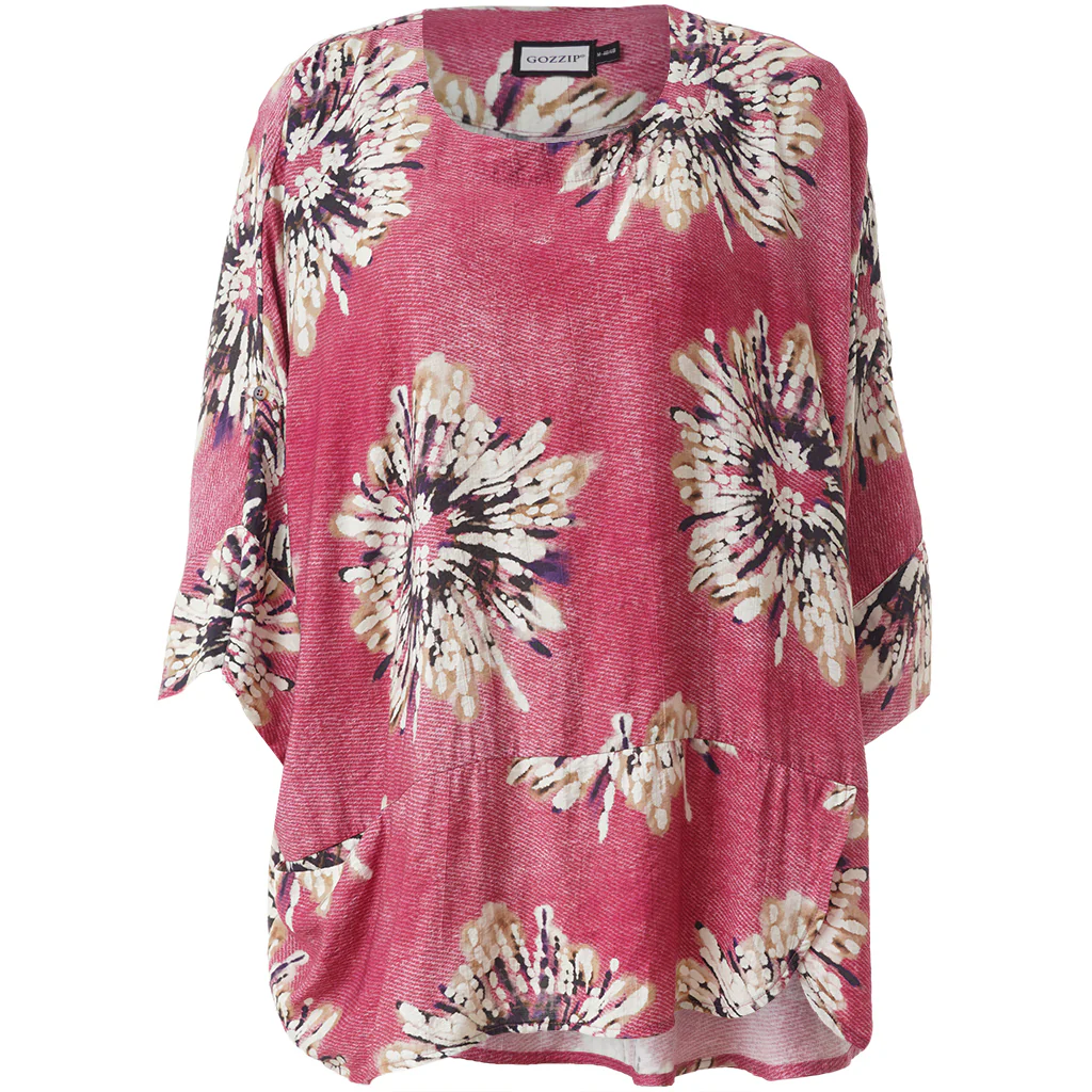 GoElissa - Pink Oversize Bluse - Image 7