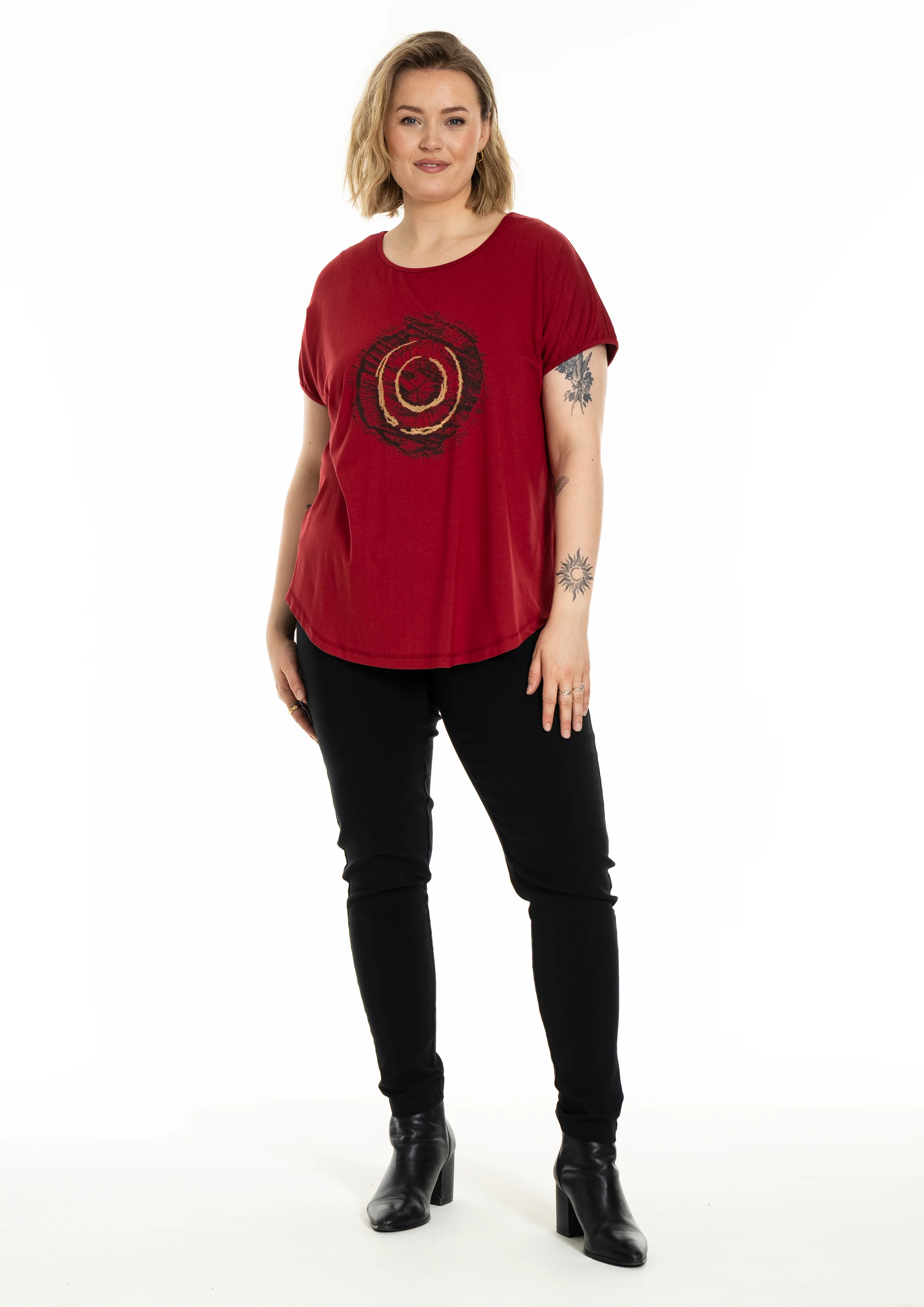 GoGitte - T-shirt med Print - Image 6