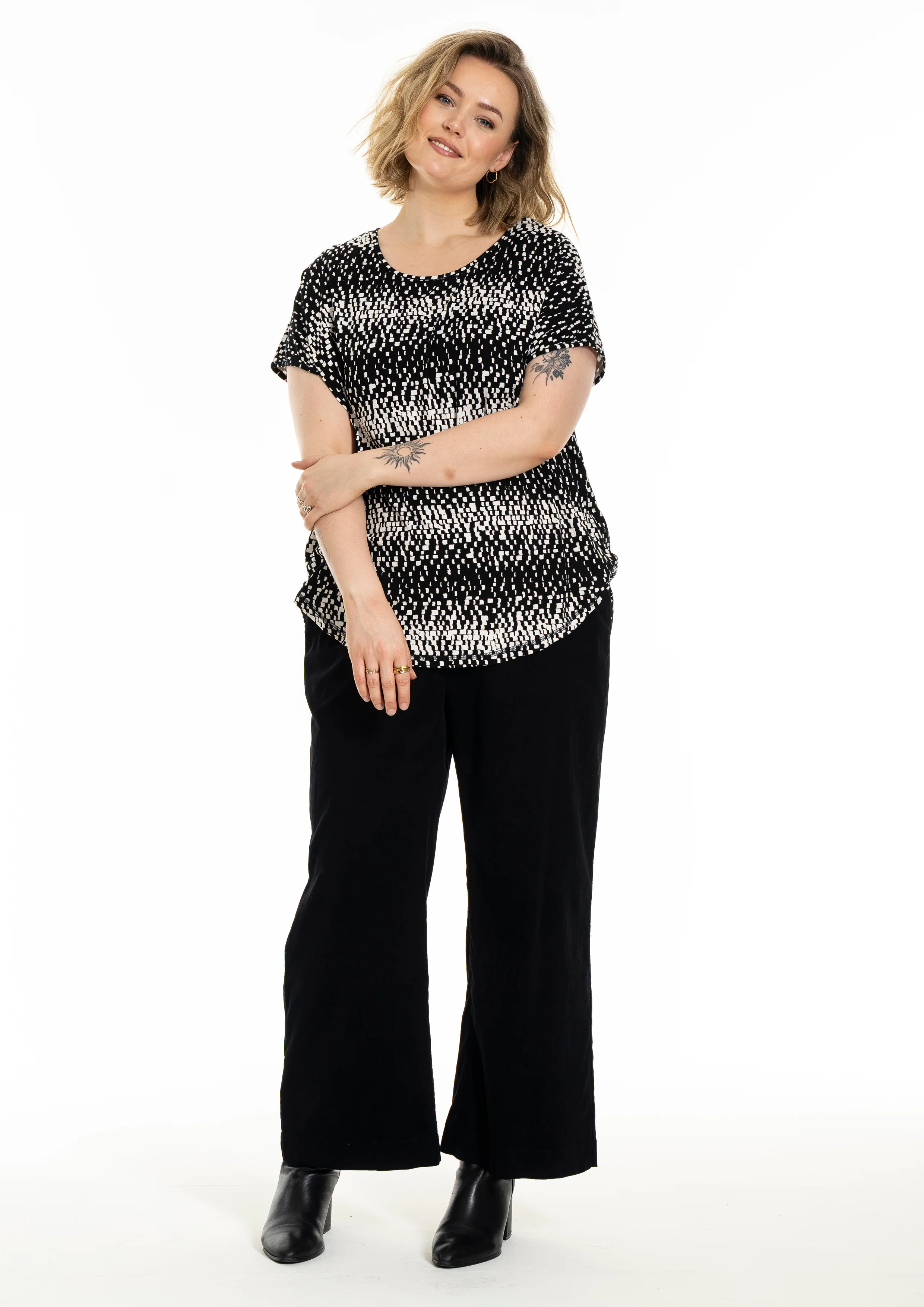 GoGitte - T-shirt med Print - Image 2