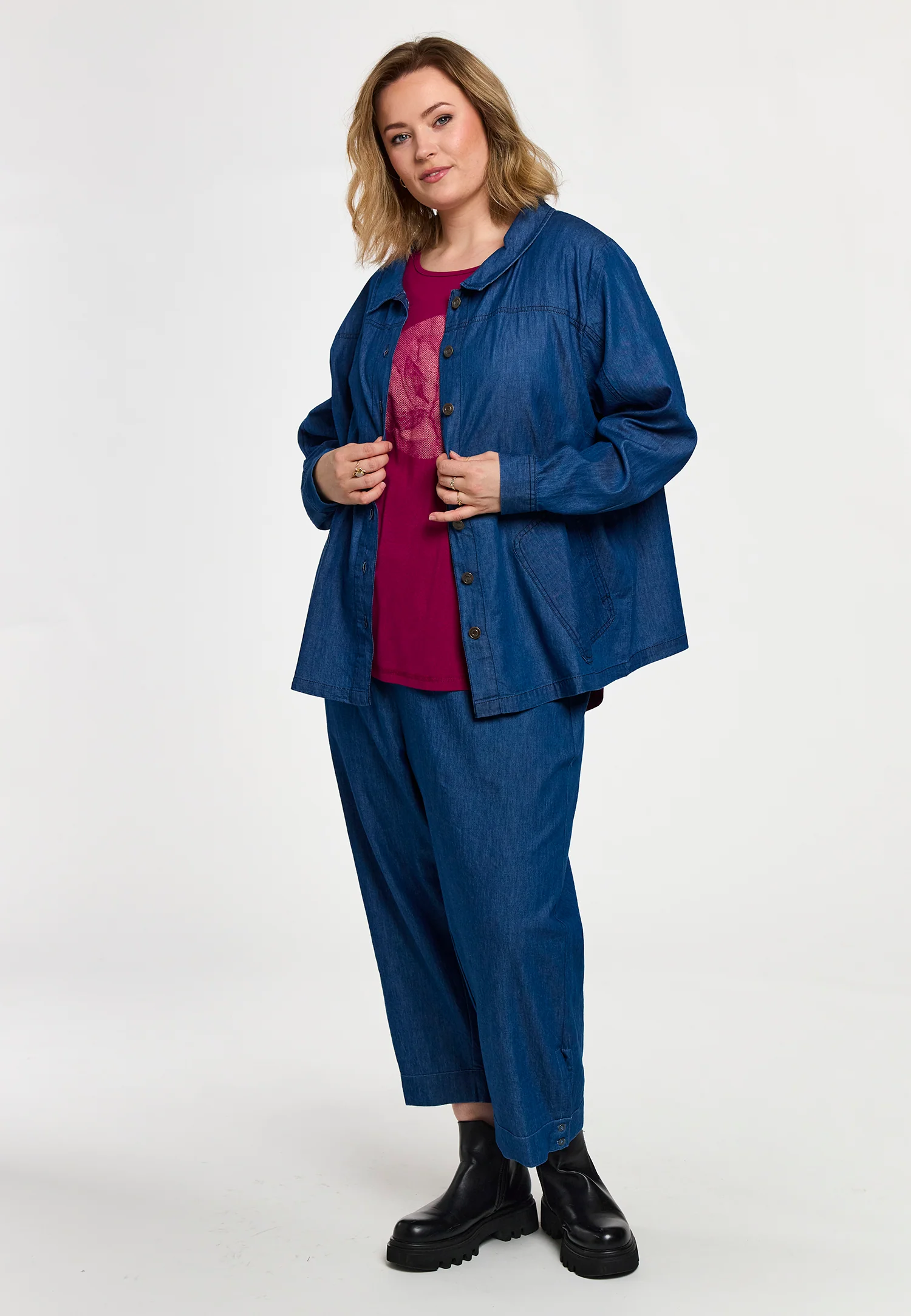 GoSia - Denim Jakke / Skjorte - Image 3