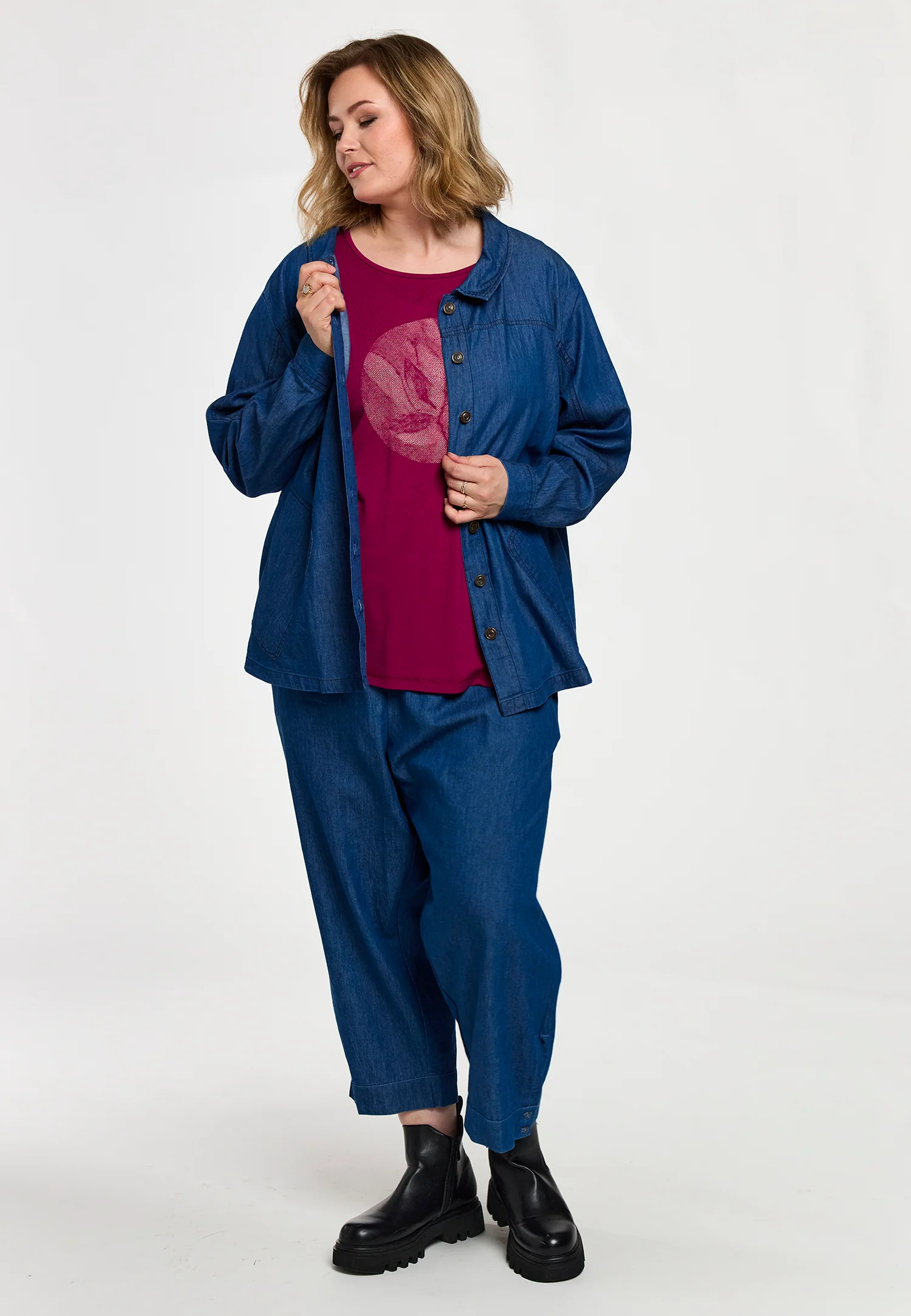 GoSia - Denim Jakke / Skjorte - Image 7