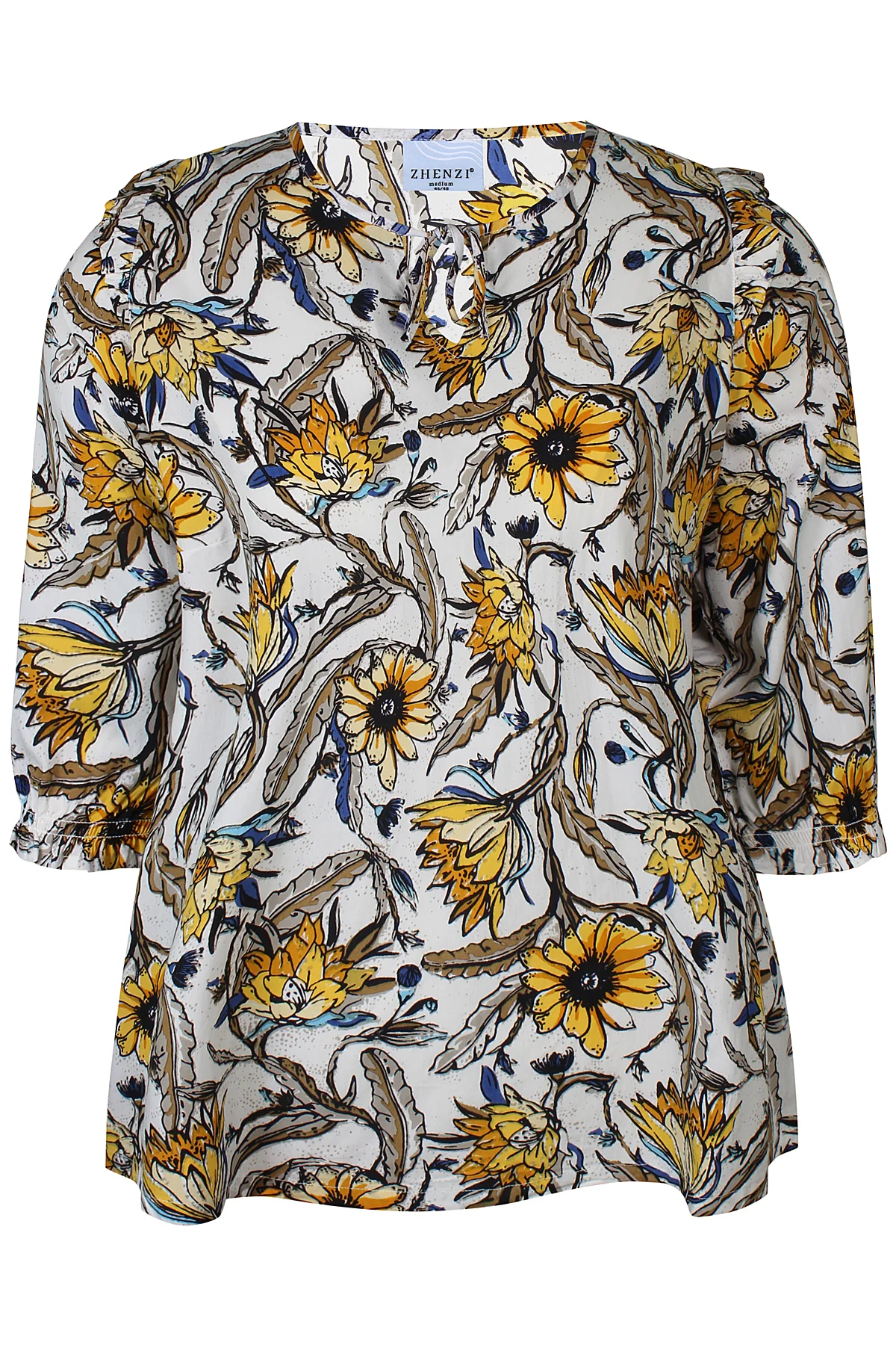 ZhHayu 766 - Bluse med 3/4 ærmer - Image 3