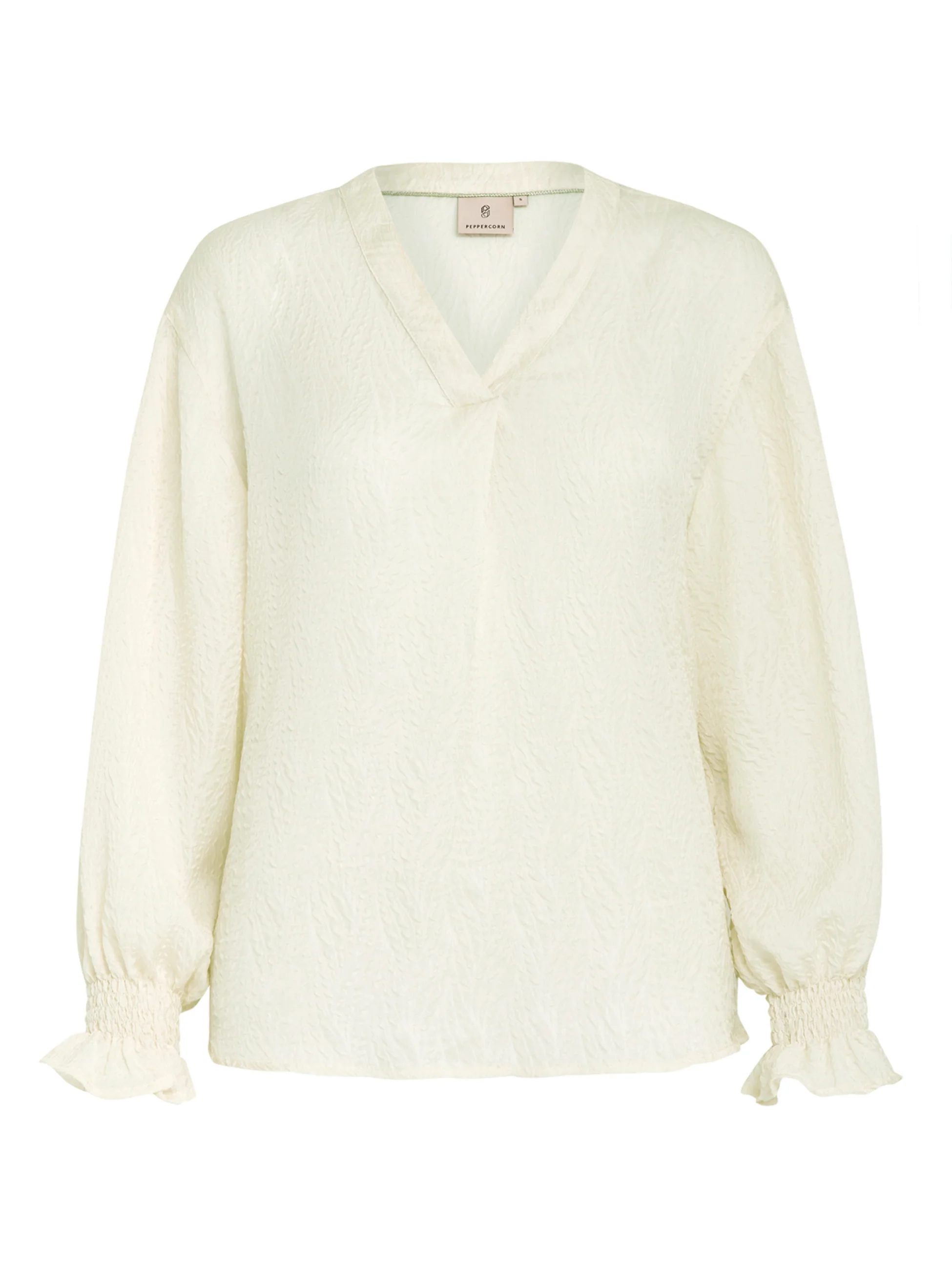 PeHelena - Bluse med V-hals - Image 5