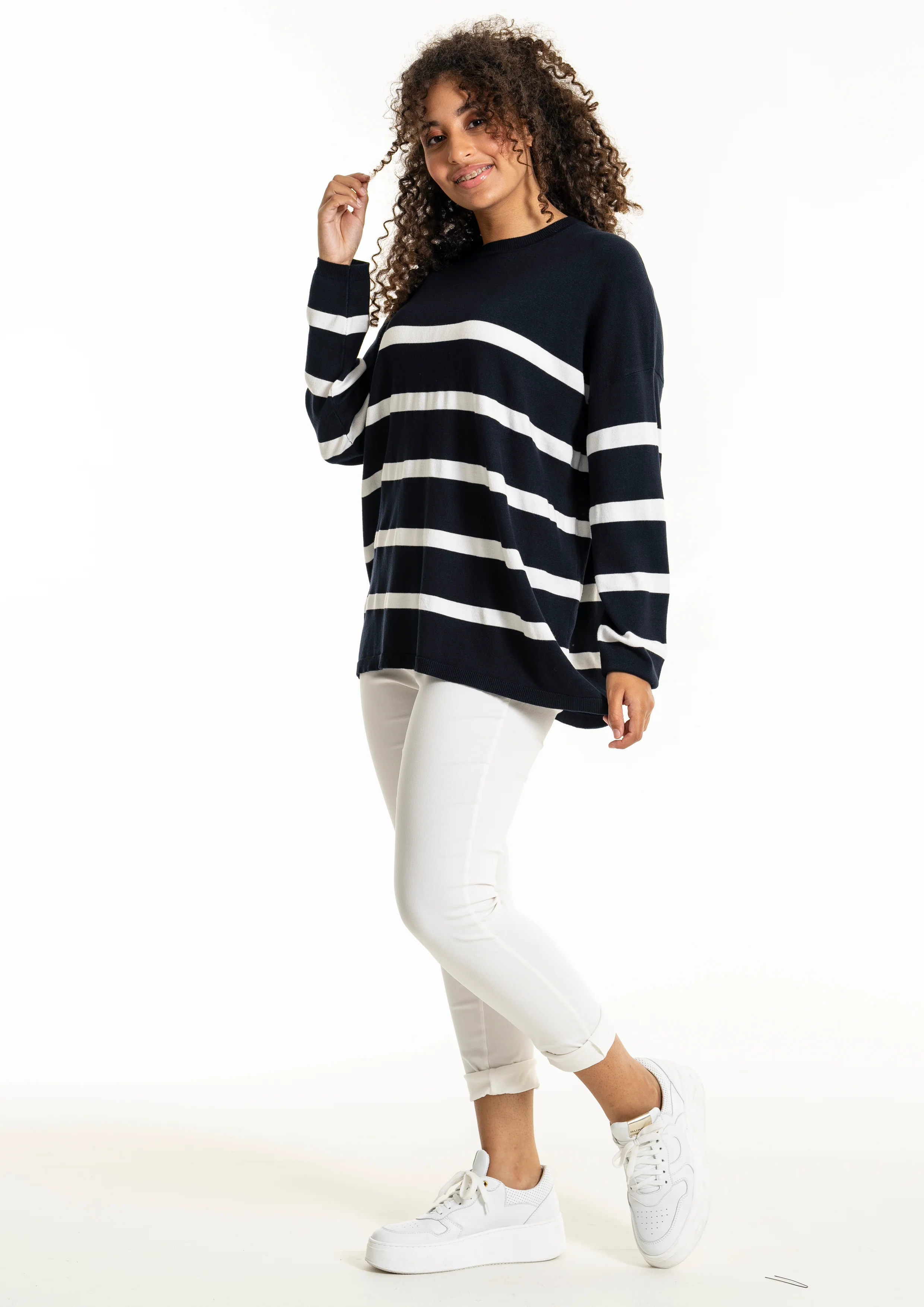 SgHelsinki - Oversize Strikbluse - Image 8