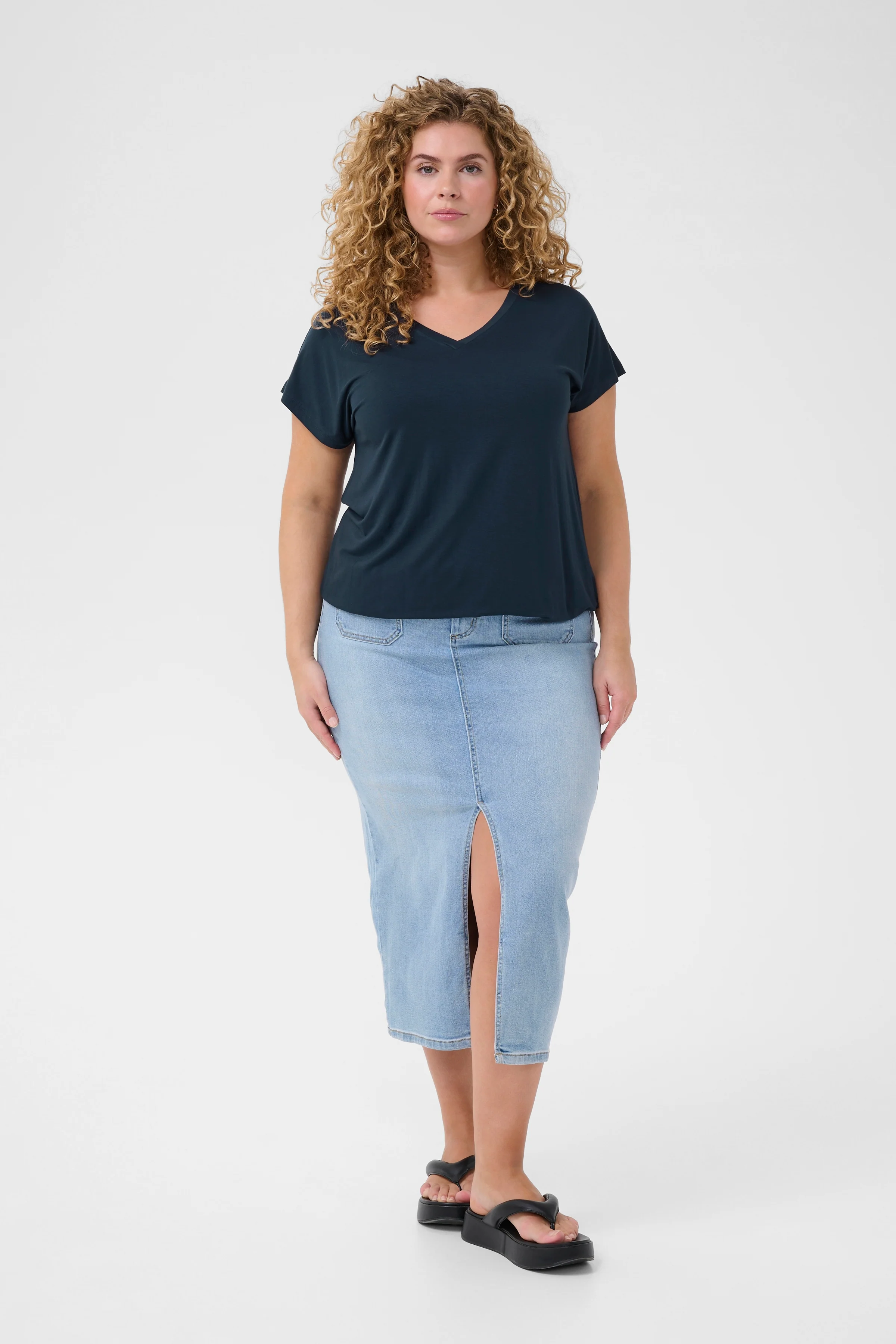 KCjena - T-shirt m/elastik i bund - Image 12