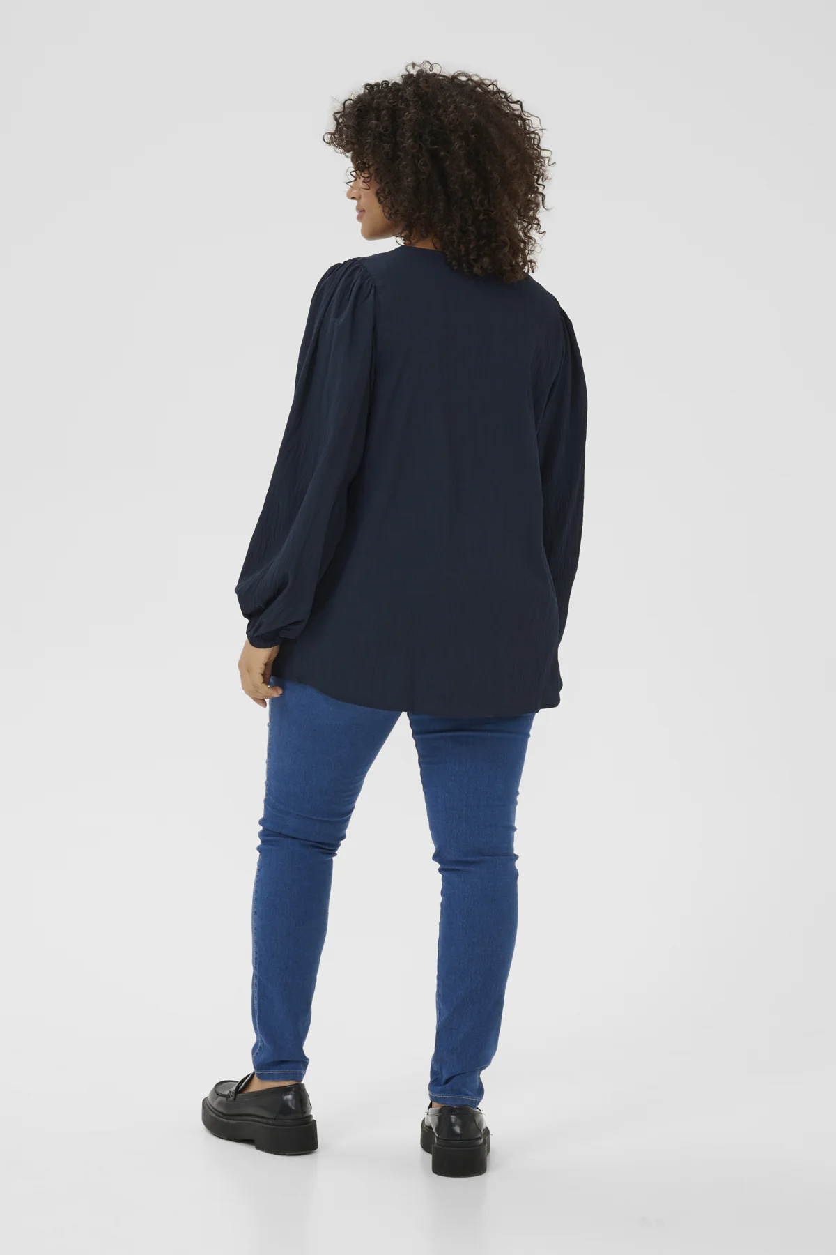 KClunda - Bluse med Smock - Image 3