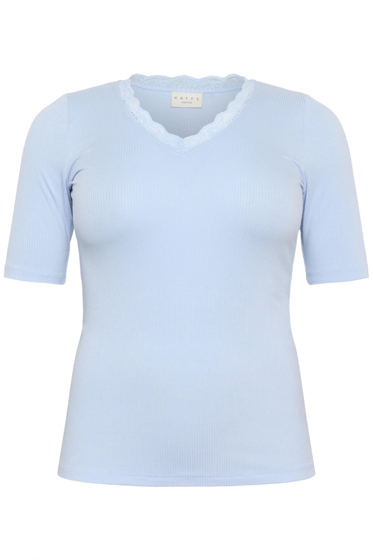 KComia - T-shirt med V-hals - Image 5