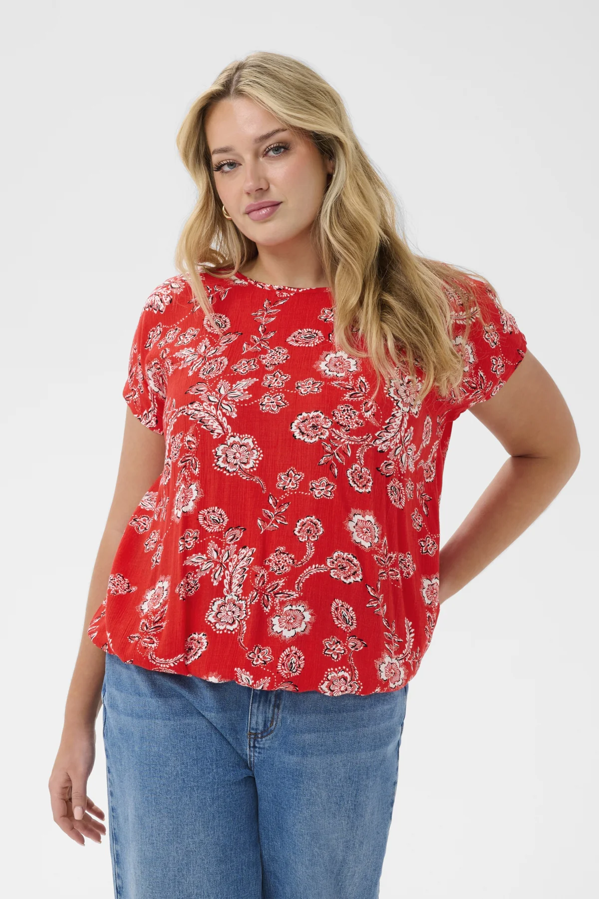 KCvilana Ami - Bluse med elastikbund - Image 13
