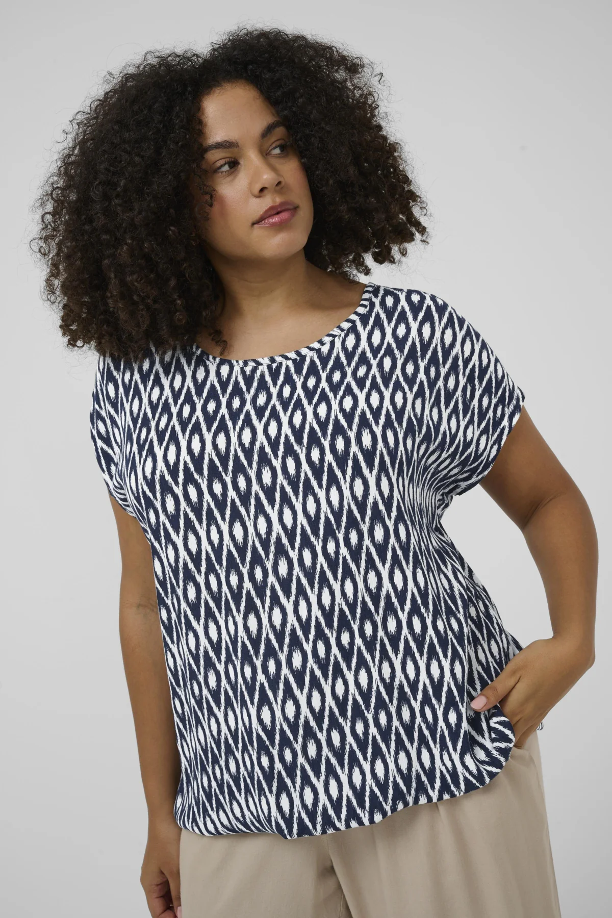 KCvilana Ami - Bluse med elastikbund - Image 3
