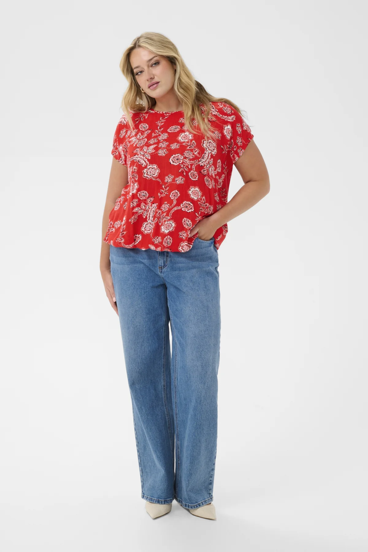 KCvilana Ami - Bluse med elastikbund - Image 9