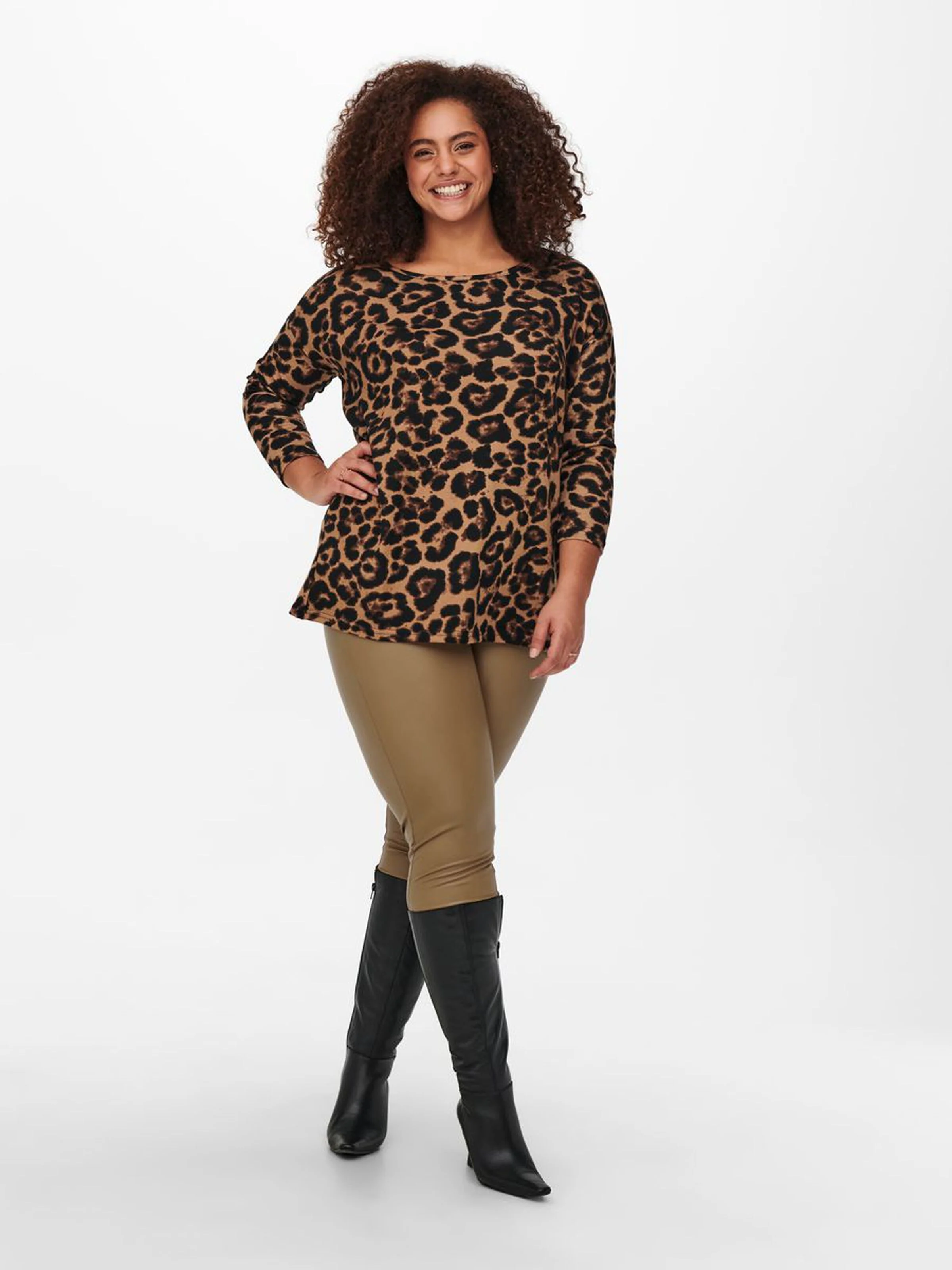 CarHanna Faux Leather Leggings - Image 2