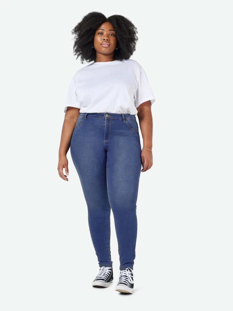 NMCALLIE HW JEANS VI021MB CURVE NOOS - Image 6