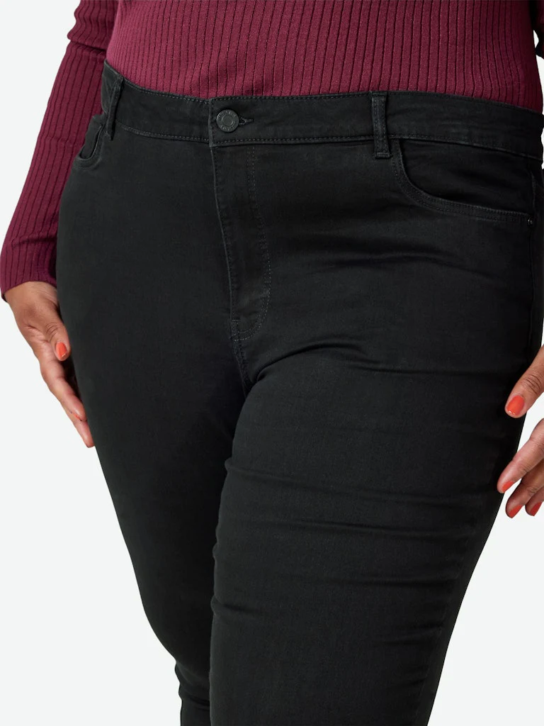 NMSALLIE - Højtaljede Flare Jeans - 2 længder - Noos - Image 3