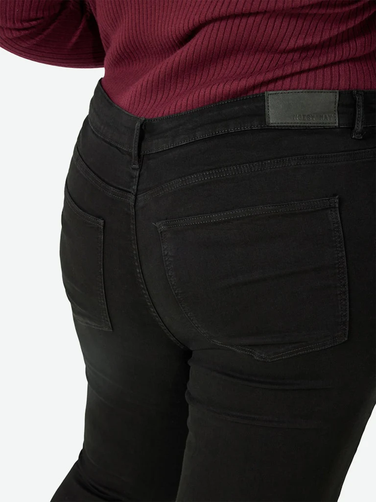 NMSALLIE - Højtaljede Flare Jeans - 2 længder - Noos - Image 5
