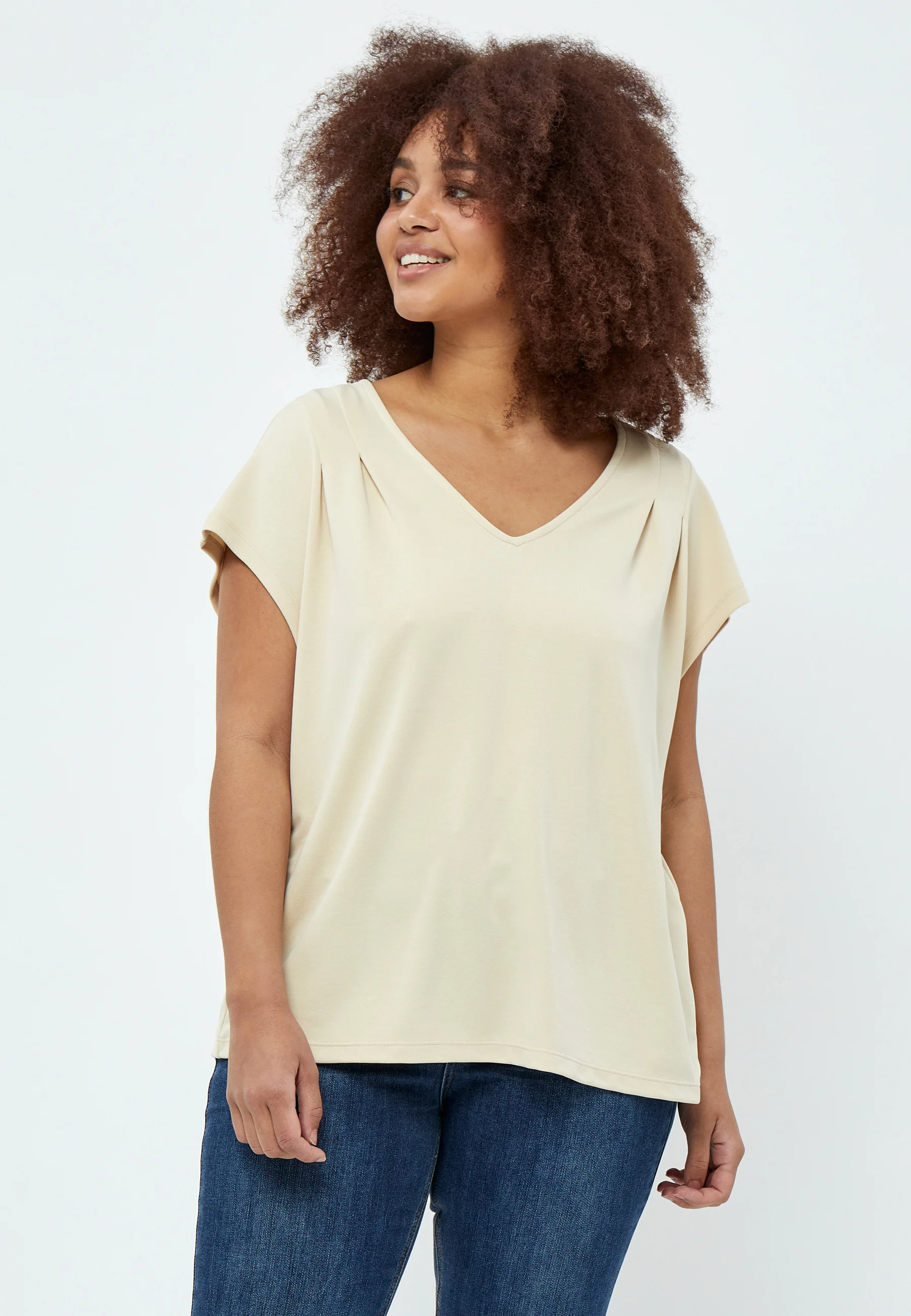 PeLana - Bluse med V-hals - Image 5
