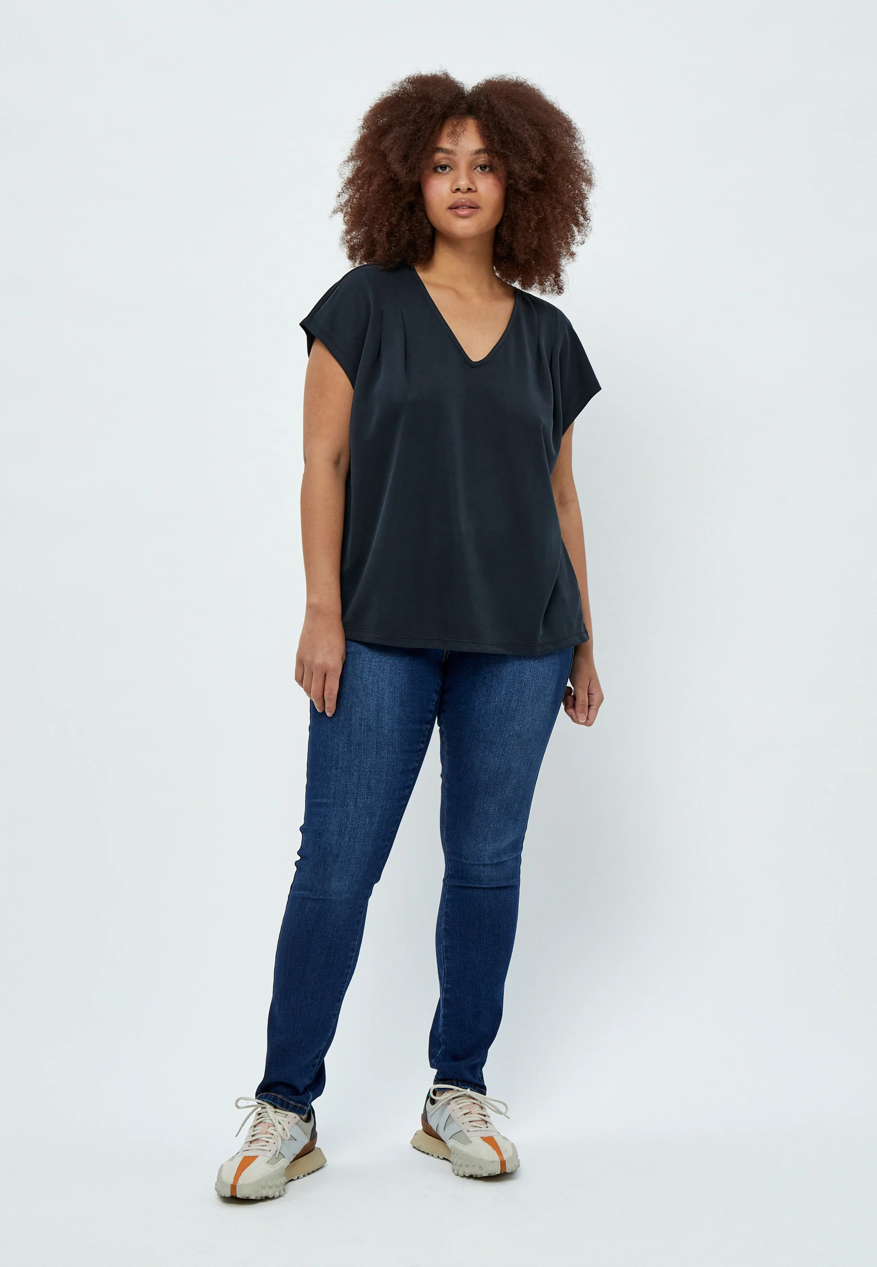 PeLana - Bluse med V-hals - Image 8
