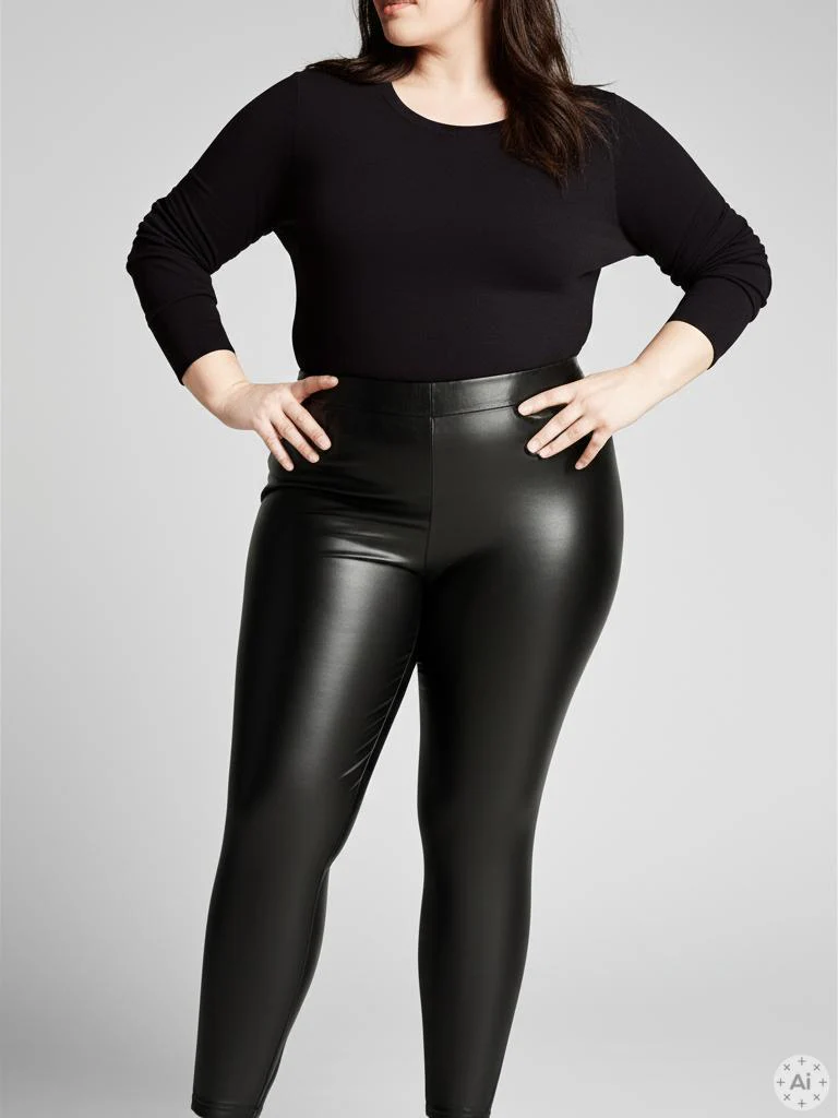 PeLinette - PU Leggings - Image 5