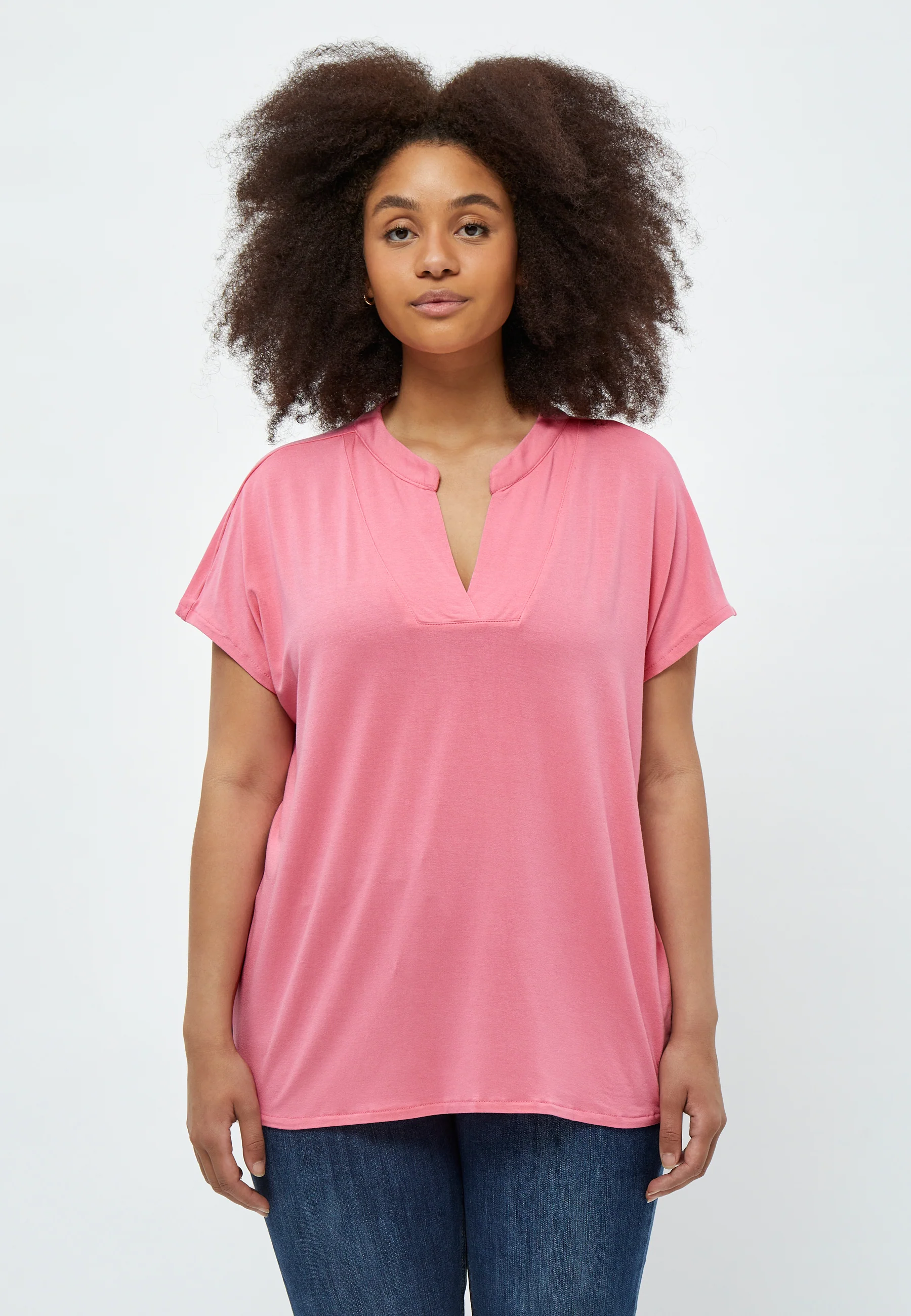 PeRosalinda - T-Shirt med V-hals - Image 2