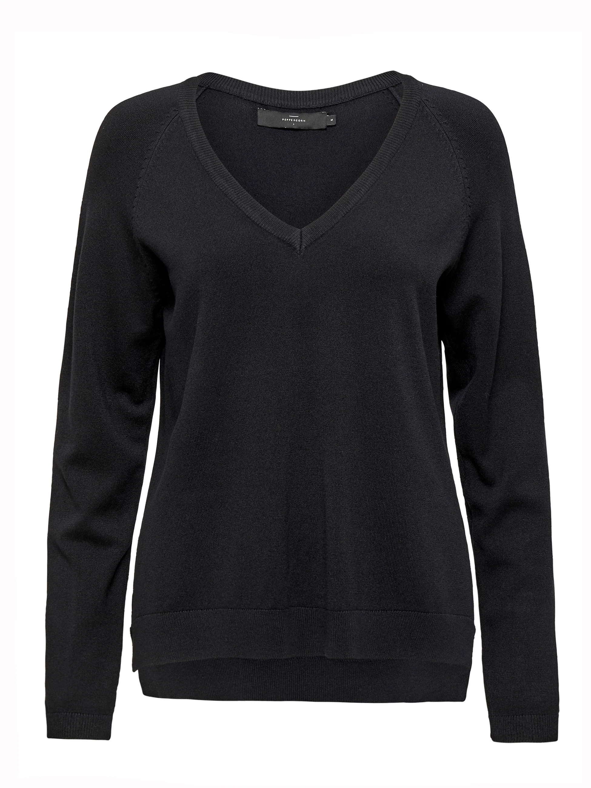 PeTana - Strikbluse med V-hals - Image 22