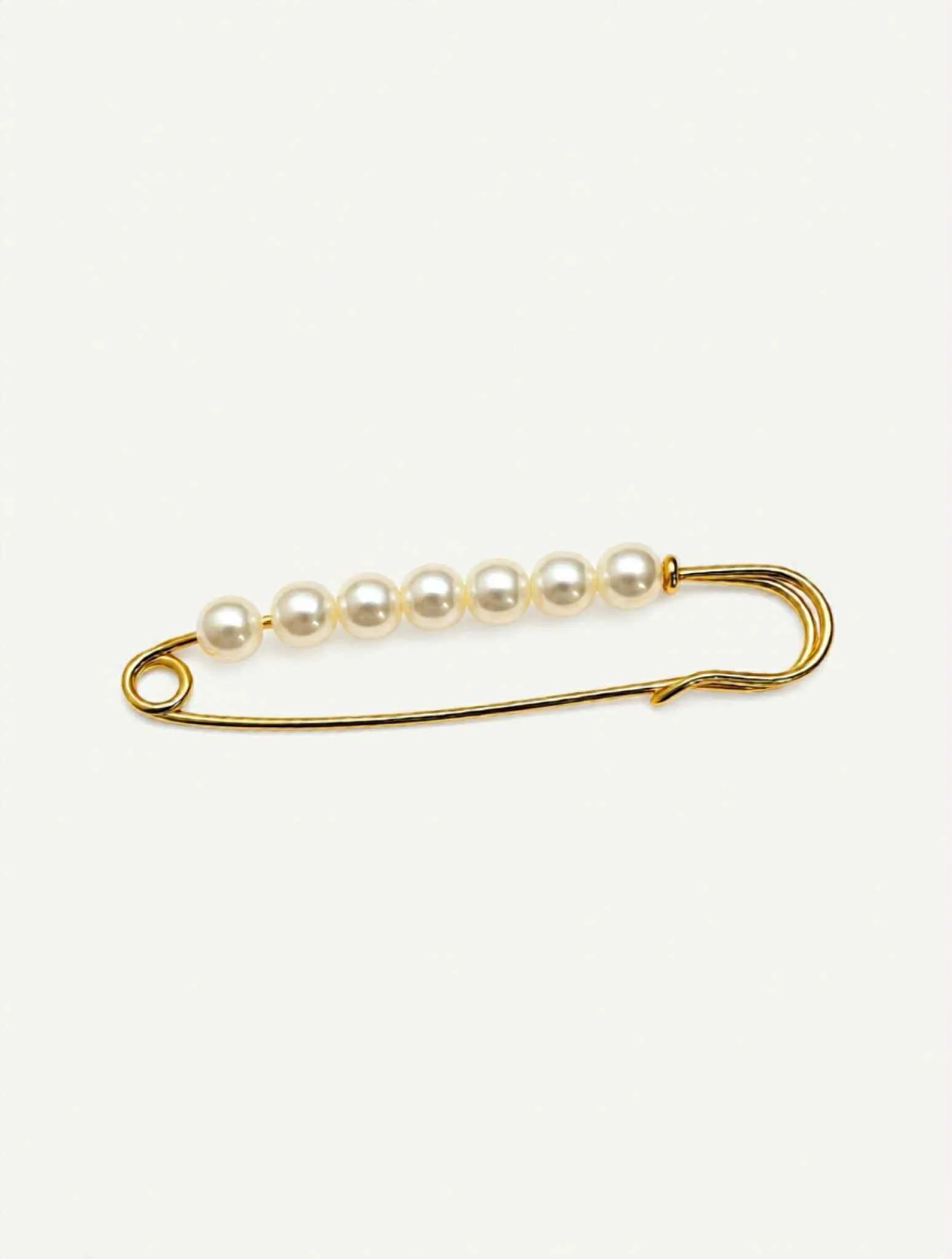 TsTea - Guldbelagt Broche