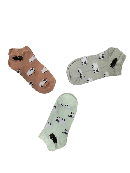 PMBamboo Trainer Socks - Med dyremotiver - Image 2