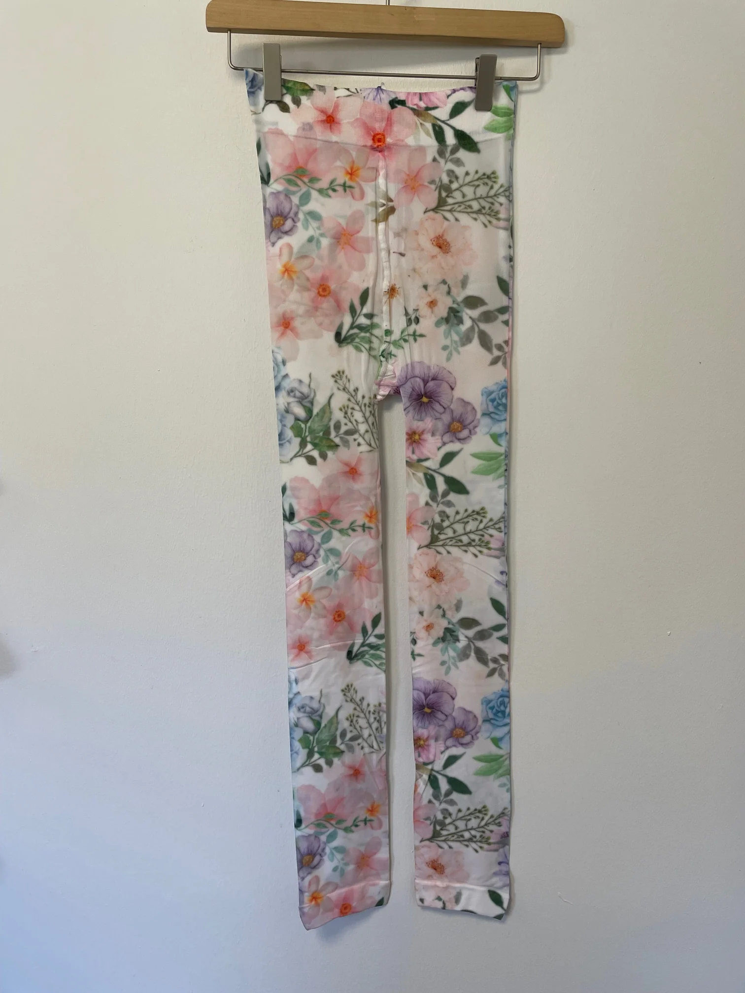 PMFlower Power Printed Footless Capri Tights - Image 2