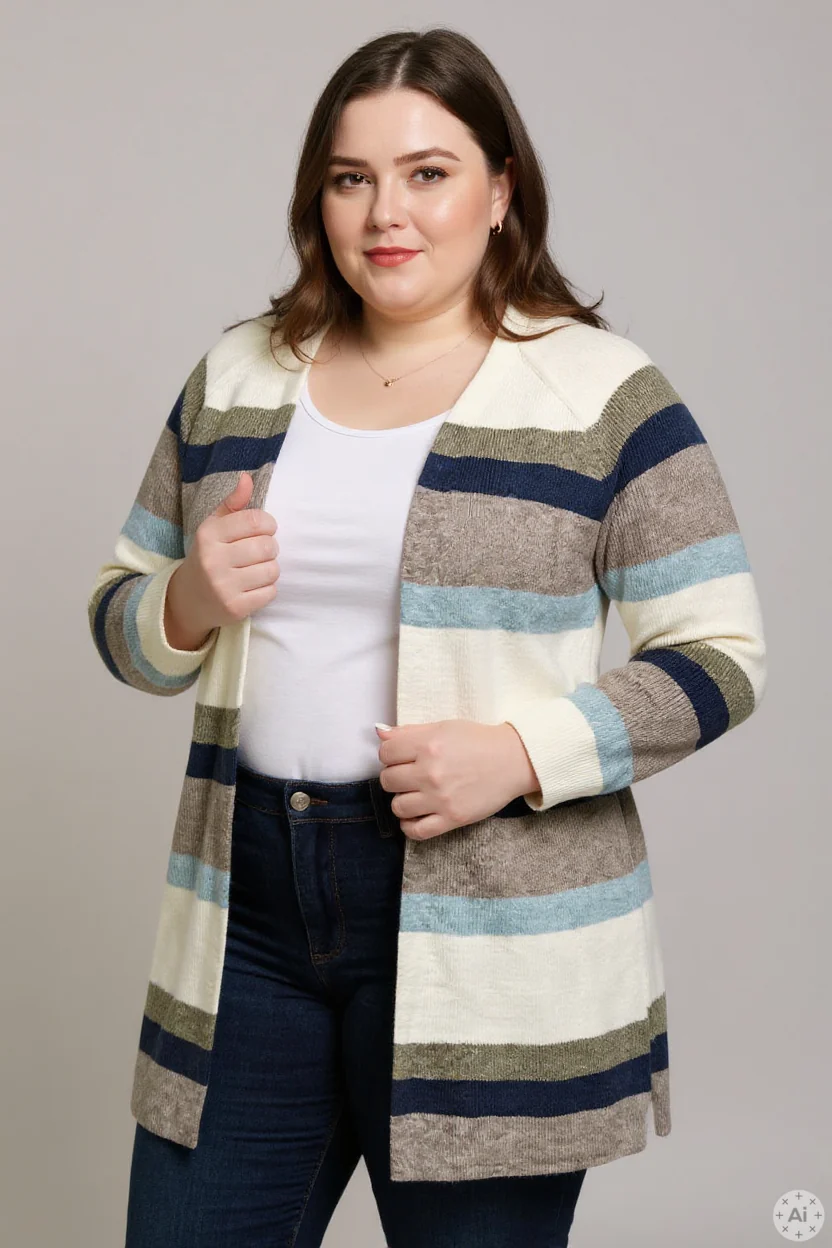CarRatija - Stribet Cardigan