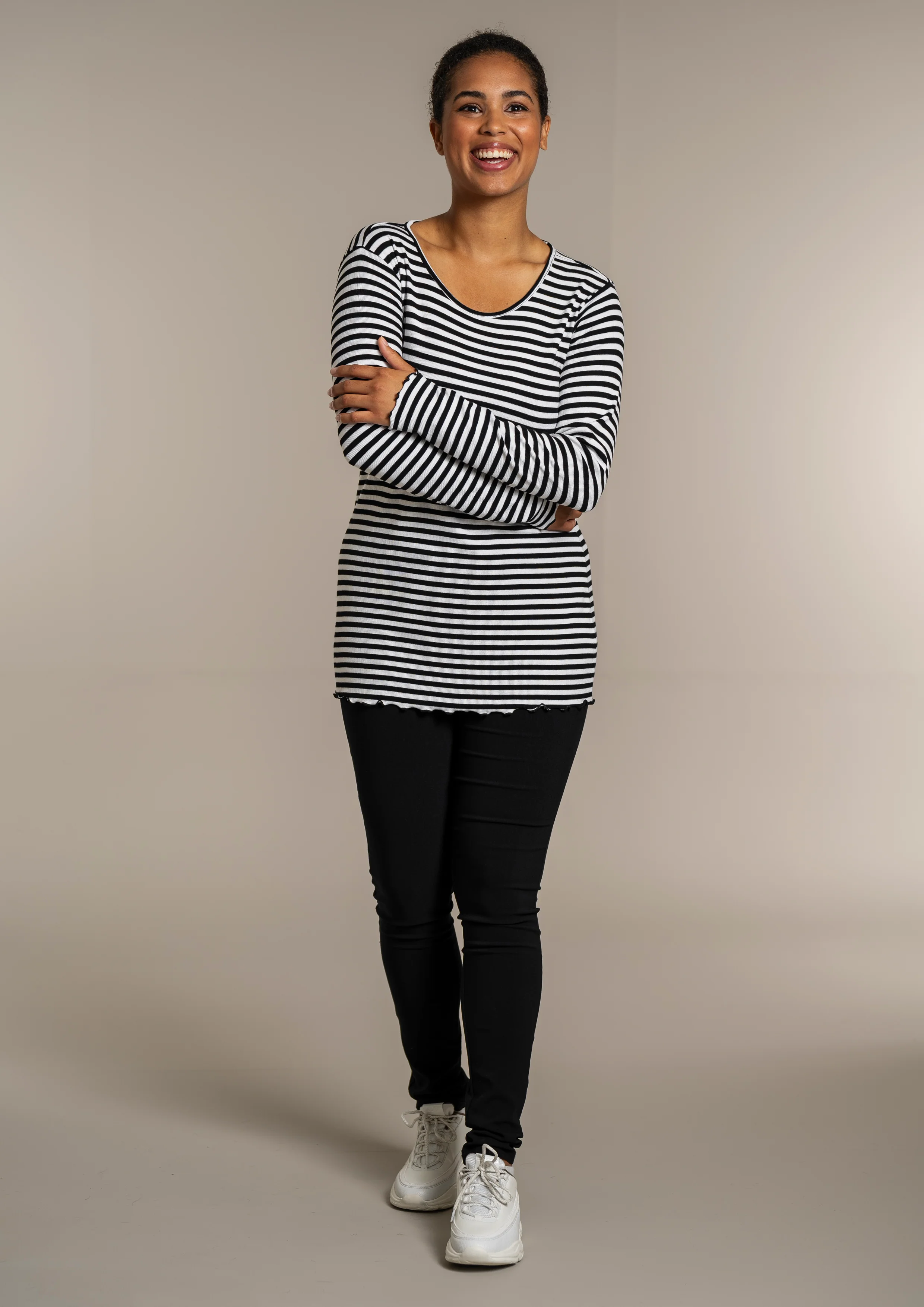 SgRib - Stripet Bluse - NOOS - Image 17