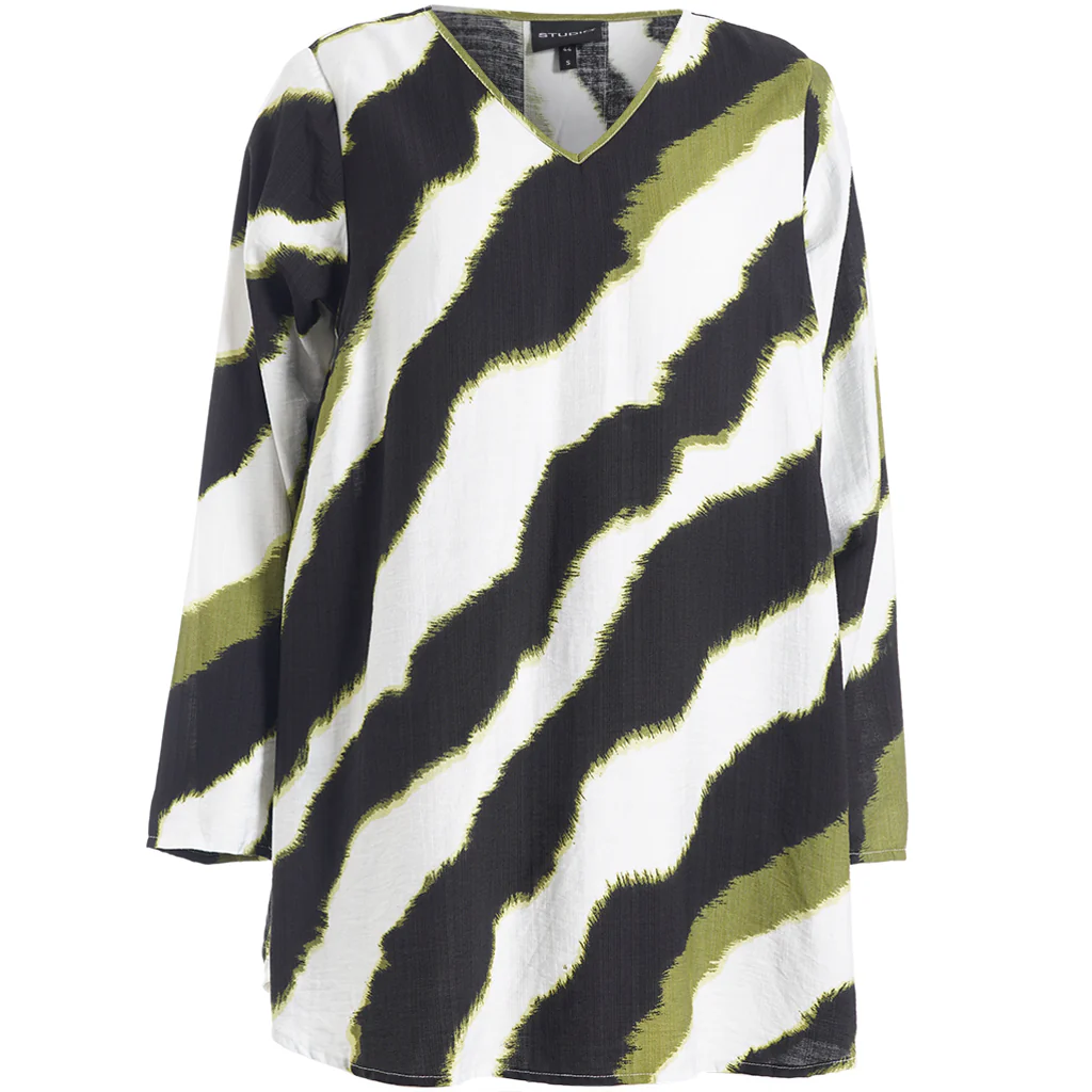 StBerit - Bluse med V-hals - Image 6