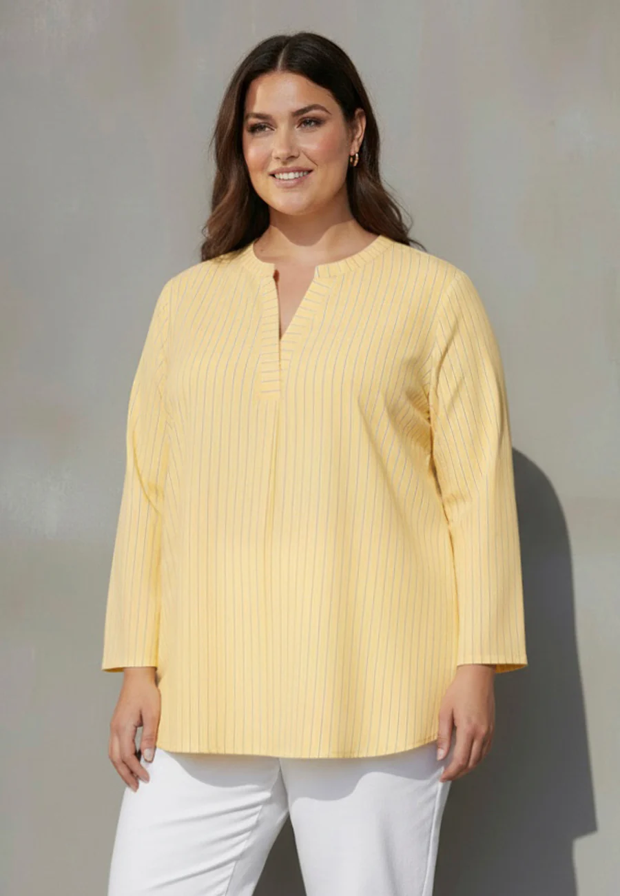 CpSIMINE - Stribet Bluse