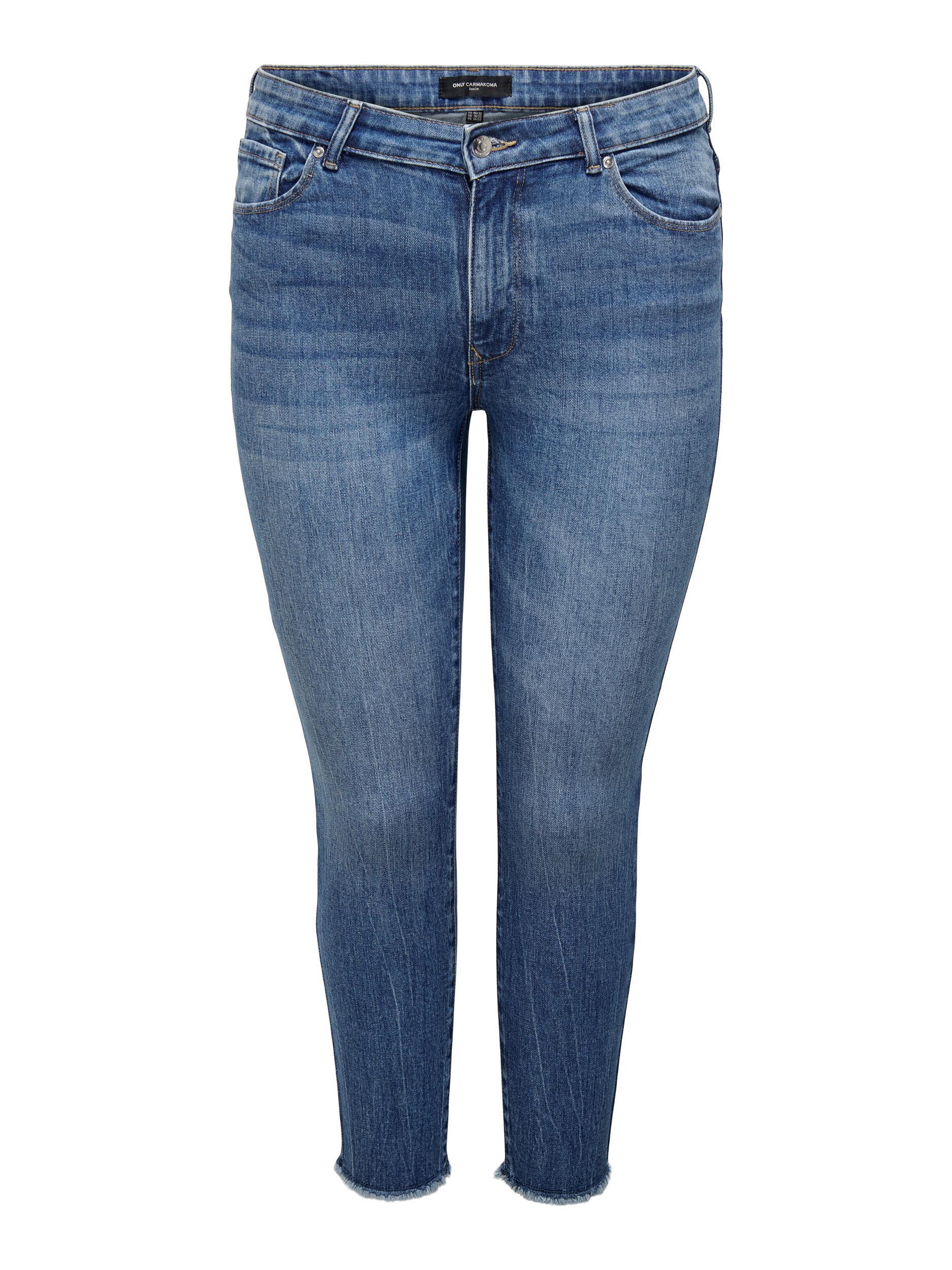 Carmakoma Skinny Jeans Plus Size – Rå Detaljer Dame - Image 6