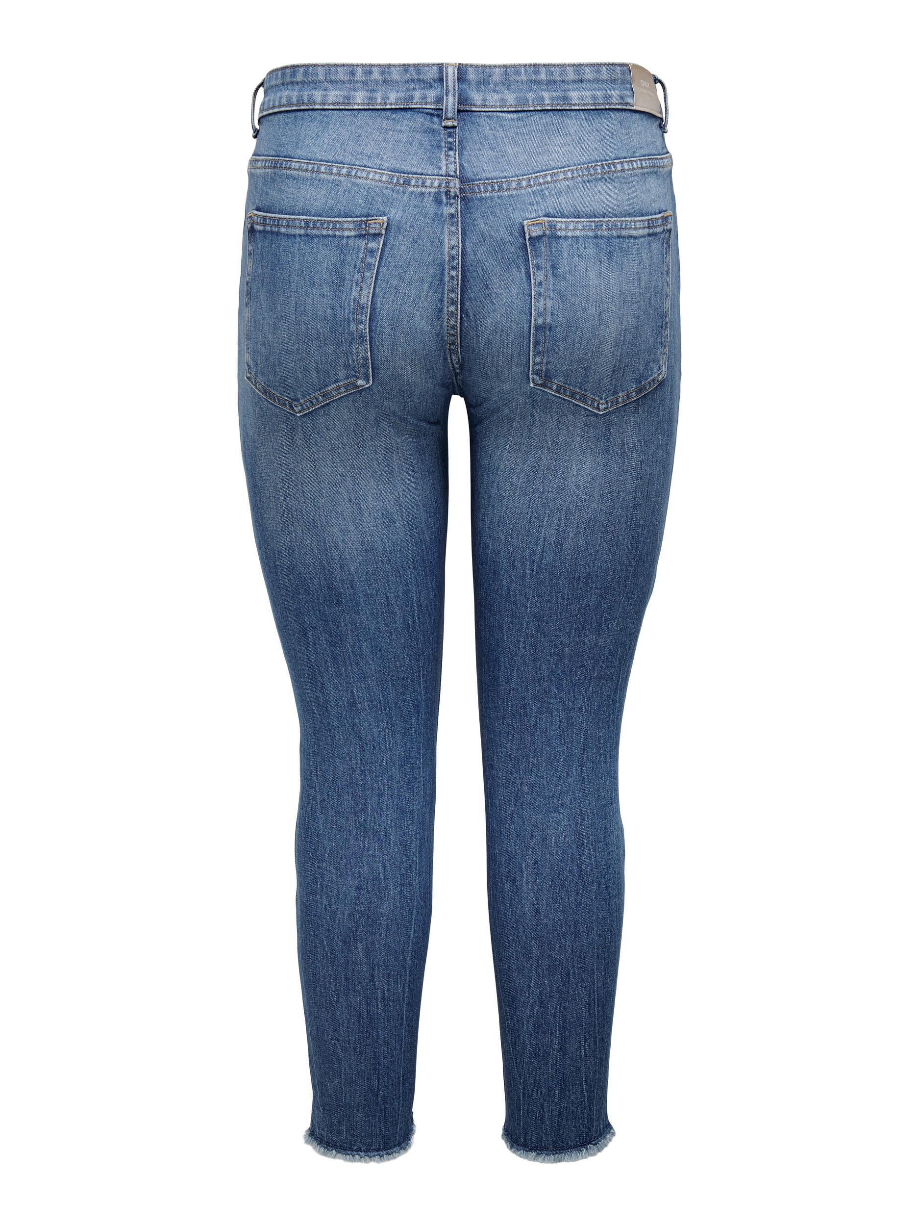 Carmakoma Skinny Jeans Plus Size – Rå Detaljer Dame - Image 7